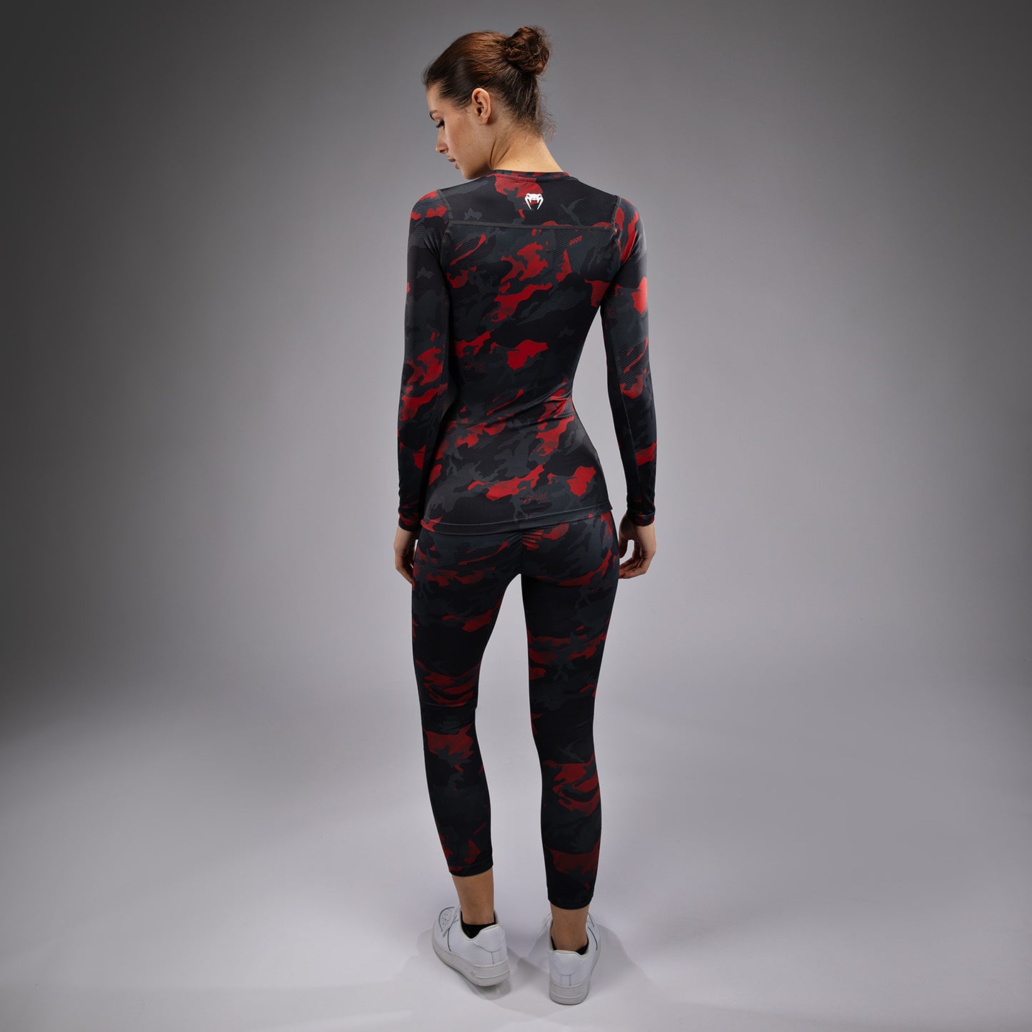 Venum x Sophia Rose Женская Рашгард с длинным рукавом - Urban Red Camo