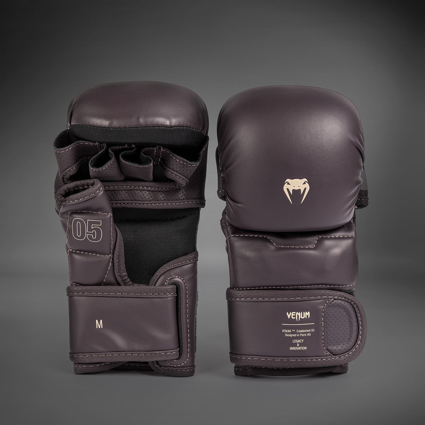 Venum Impact Evo Перчатки для спарринга MMA - Шоколад.