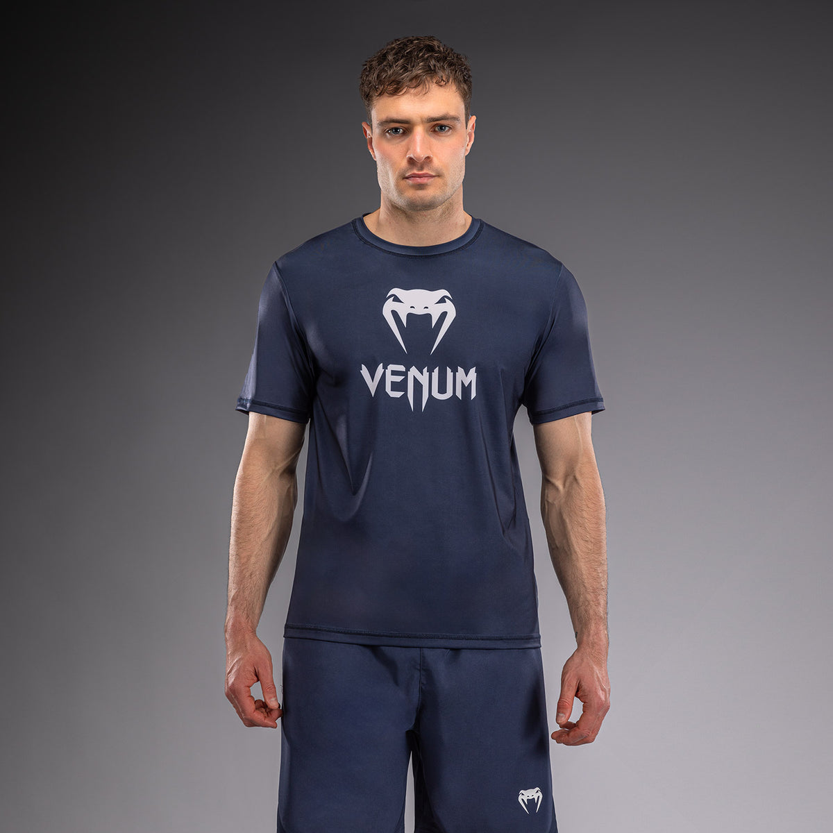 Футболка Dry Tech Venum Classic - темно-синий/белый