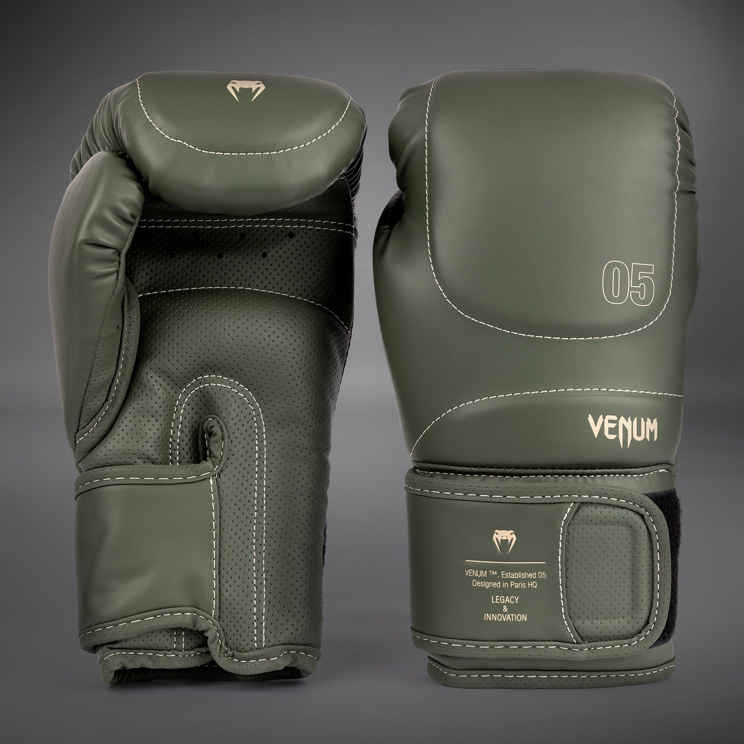 Venum Impact Evo Перчатки для бокса - Military Green