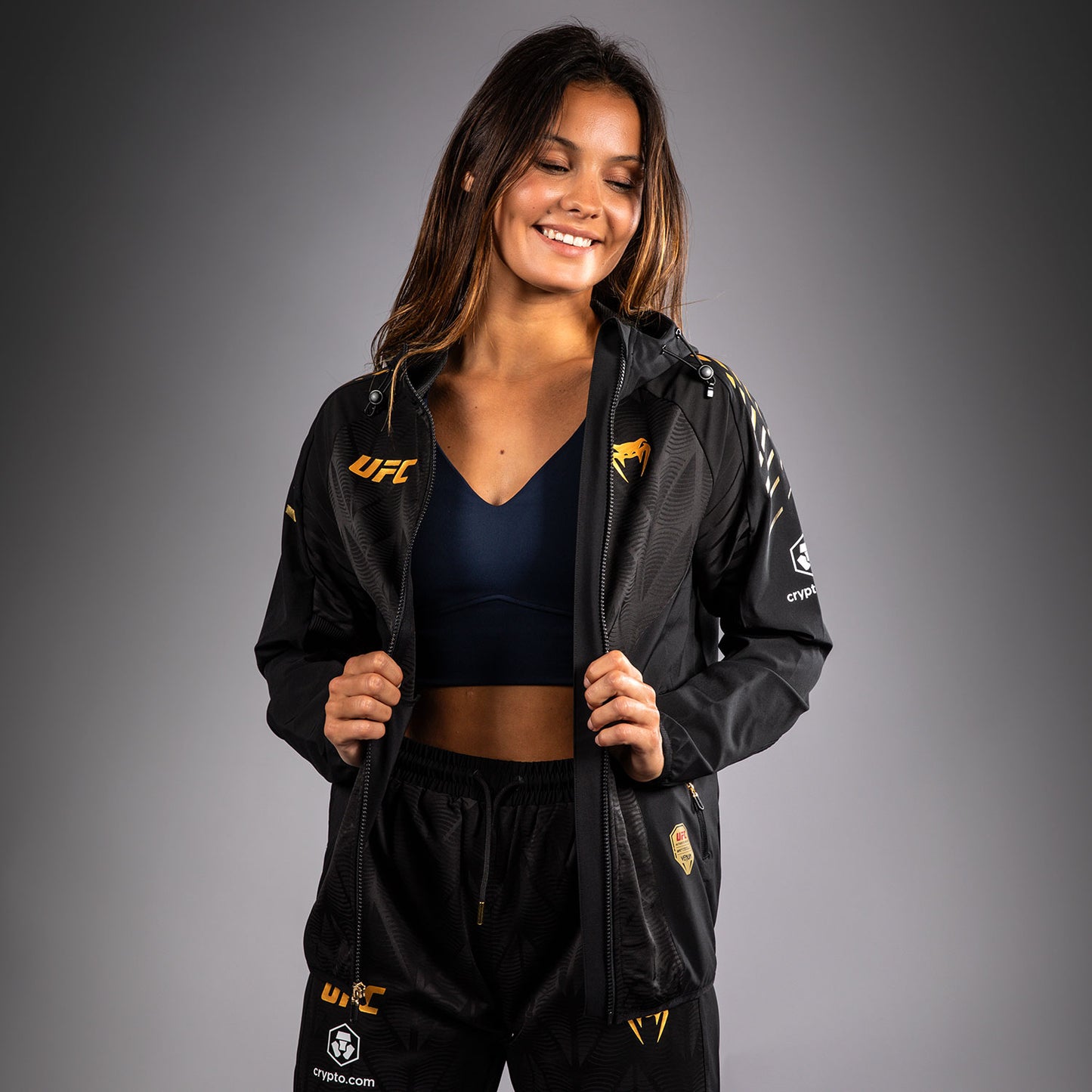 UFC Zenith by Venum Authentic Fight Night Толстовка Walkout Женская - Champion
