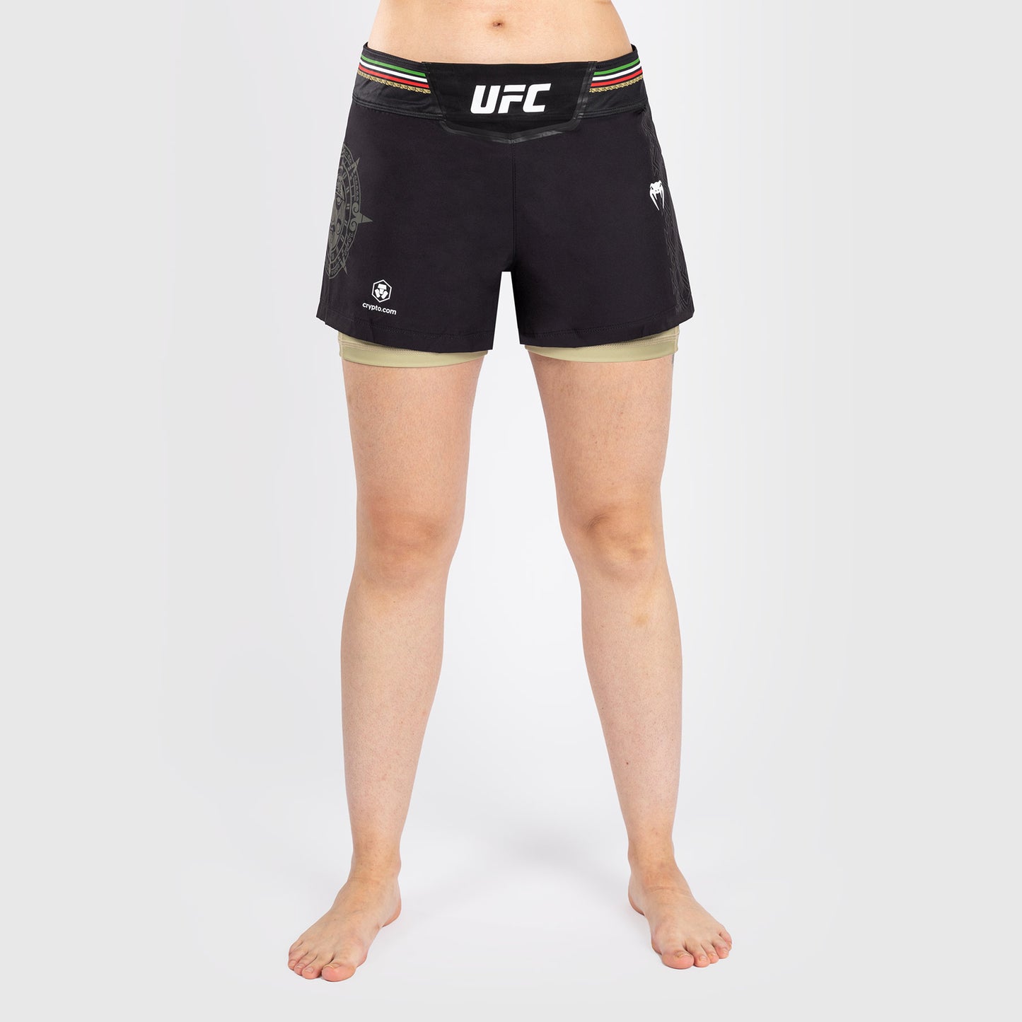 Noche UFC by Venum Authentic Fight Night Женские шорты для борьбы - черные