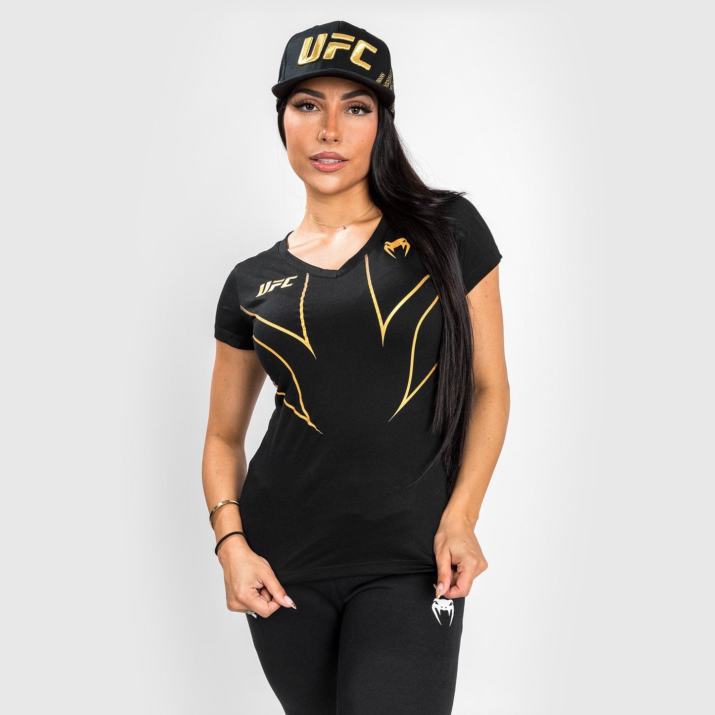 ЖЕНСКАЯ ФУТБОЛКА UFC VENUM FIGHT NIGHT 2.0 REPLICA - ЧЕМПИОН
