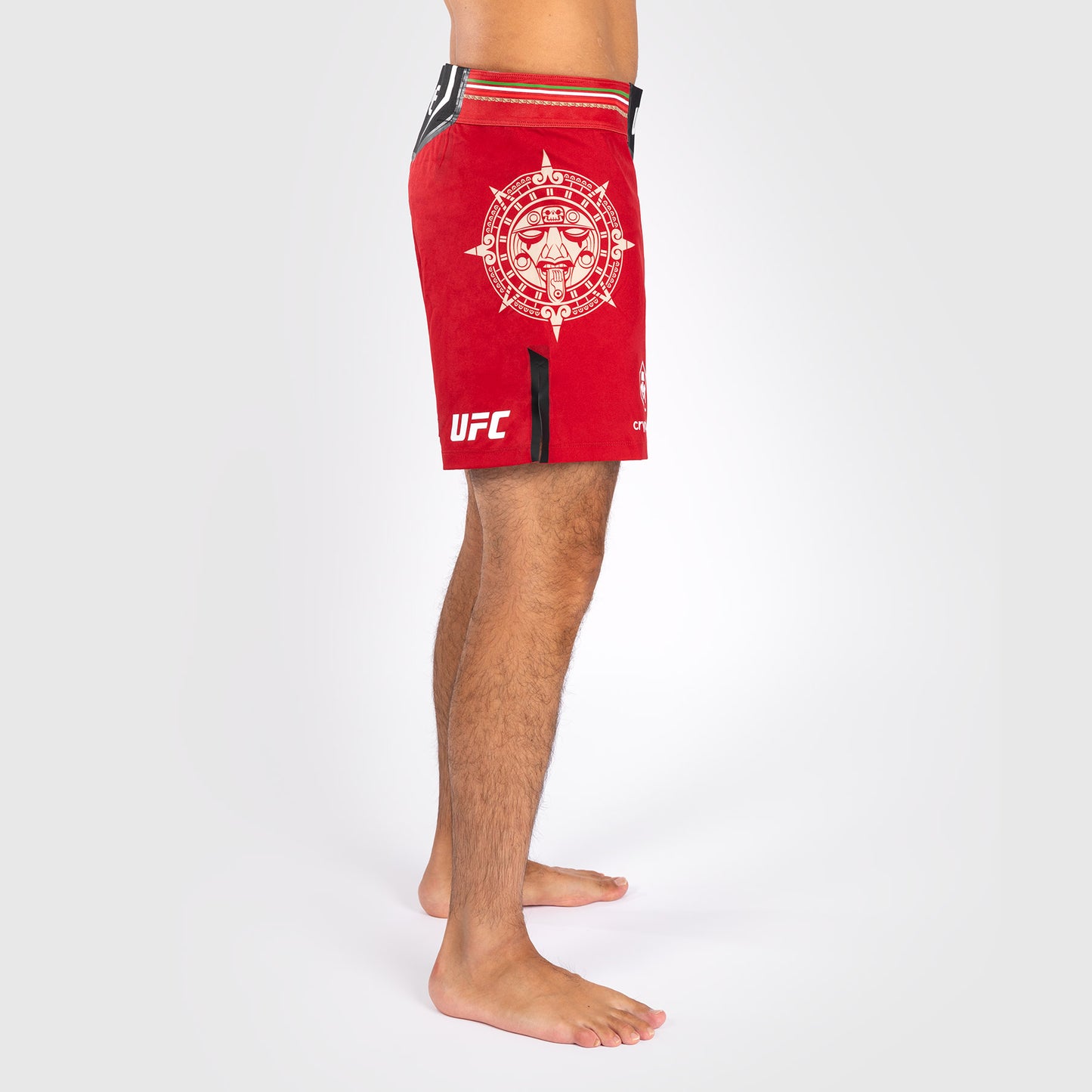 Noche UFC by Venum Authentic Fight Night Мужские шорты для борьбы - короткий крой - красный