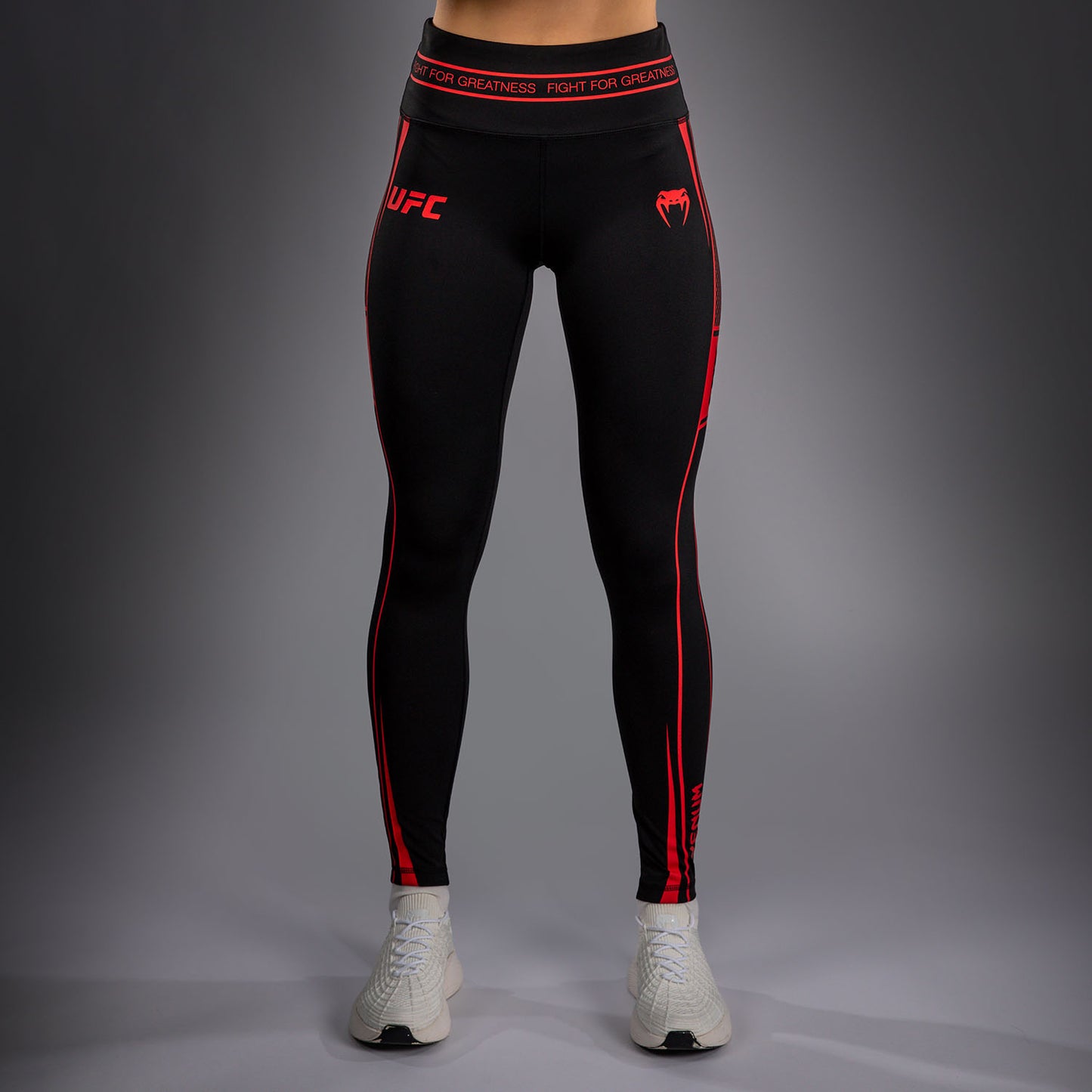 Женские функциональные компрессионные штаны Venum UFC Unity by Venum Authentic Fight Week - Чёрный