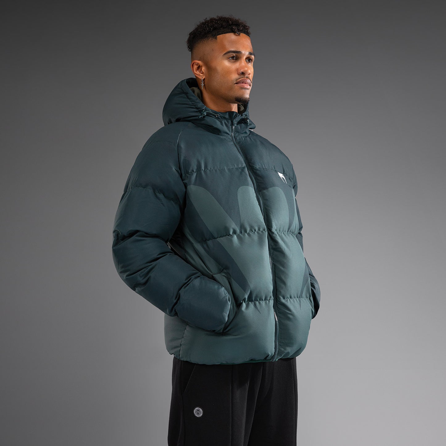 Куртка-пуховик Venum Attack - Армейский зеленый