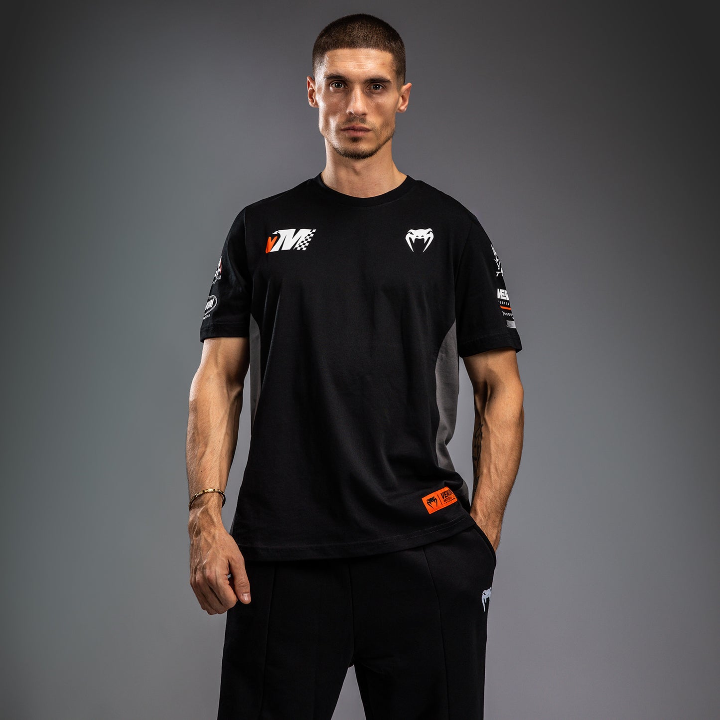 Футболка Venum Motorsport - Темный Черный