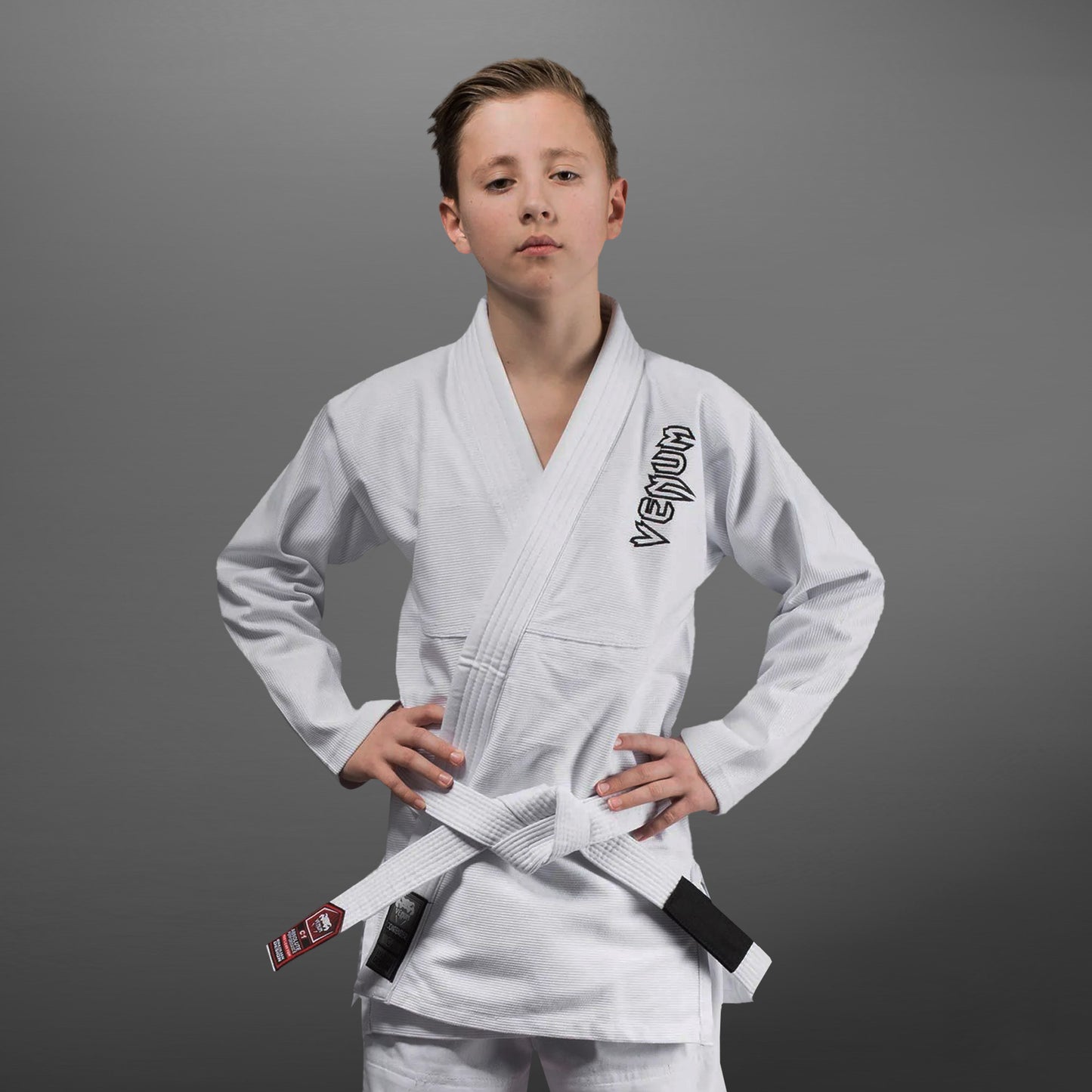 Кимоно JJB Белое (белый пояс в комплекте) Venum Contender Kids