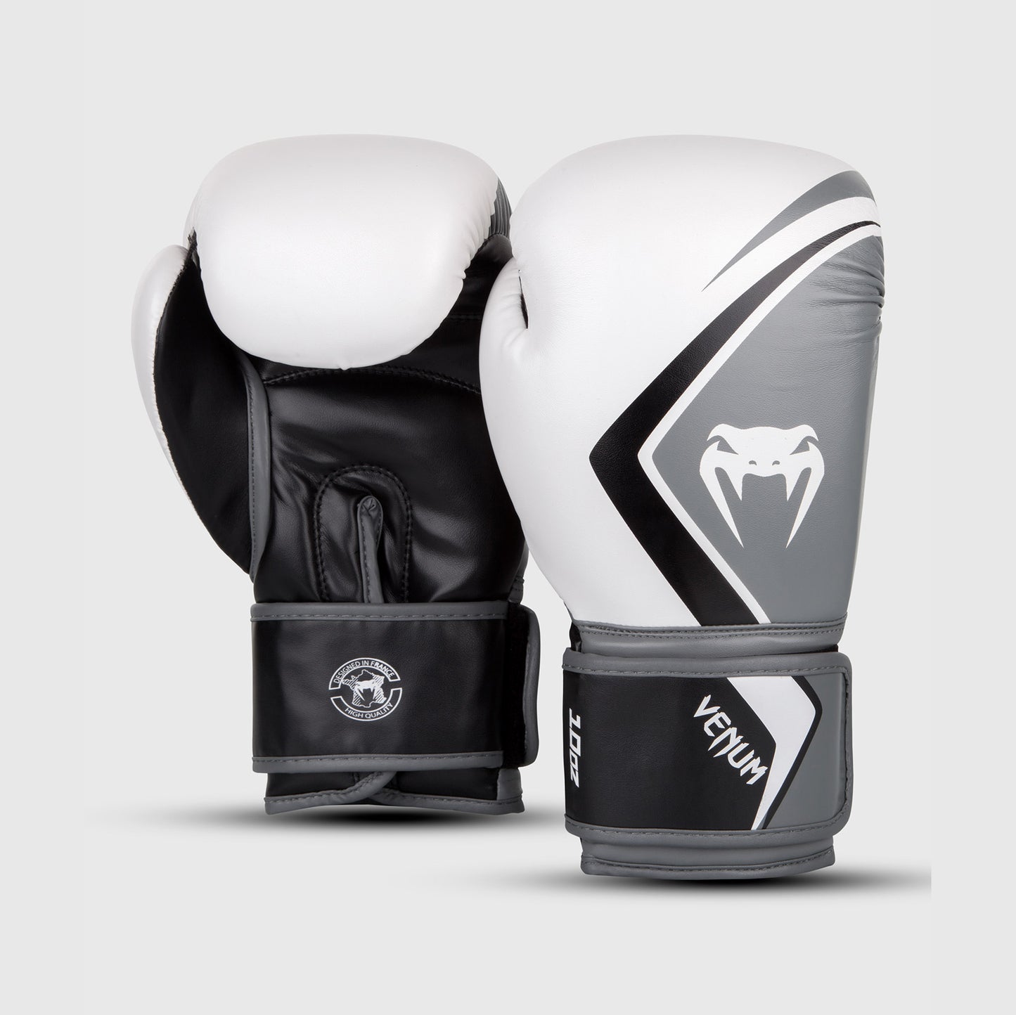 БОКСЕРСКИЕ ПЕРЧАТКИ VENUM CONTENDER 2.0 - БЕЛЫЙ/СЕРО-ЧЕРНЫЙ