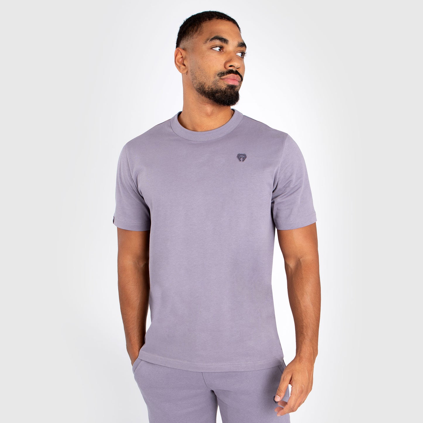 Футболка Venum Silent Power T-Shirt - Лавандово-серый