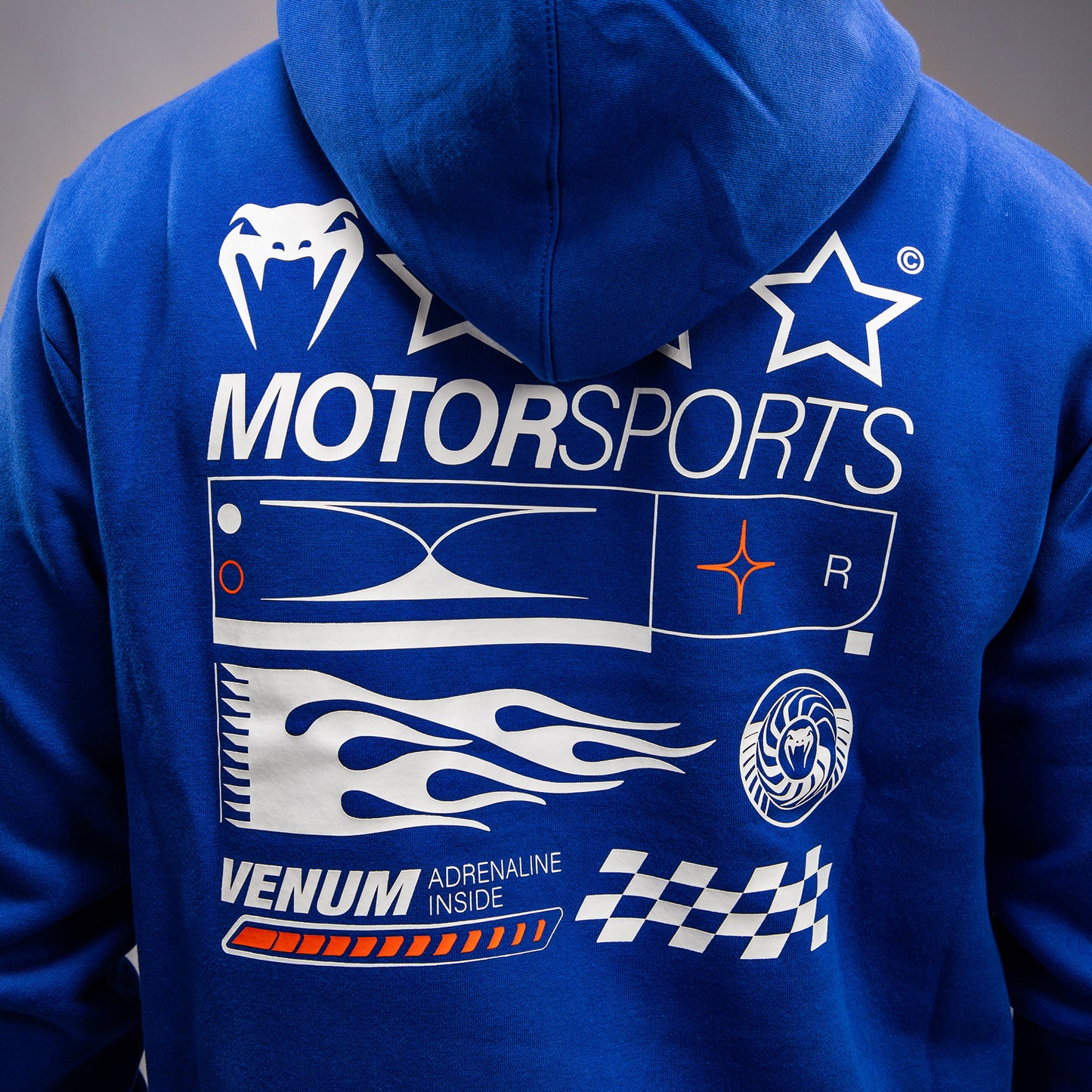 Худи Venum Motorsport - Королевский Синий