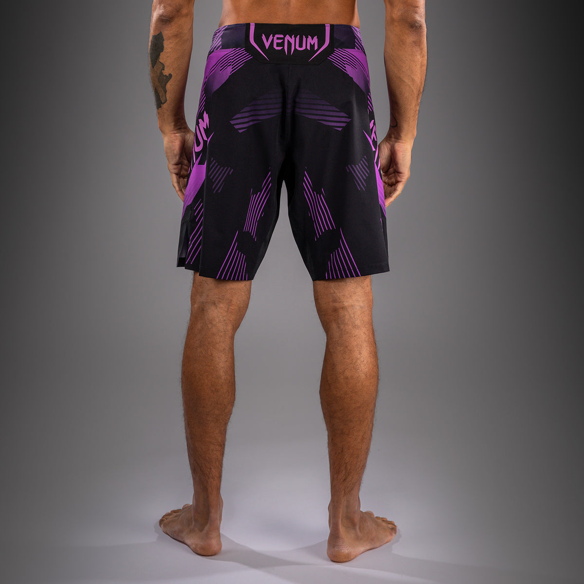 Файтшорты Venum No-Gi 6.0 - Чёрный/Фиолетовый