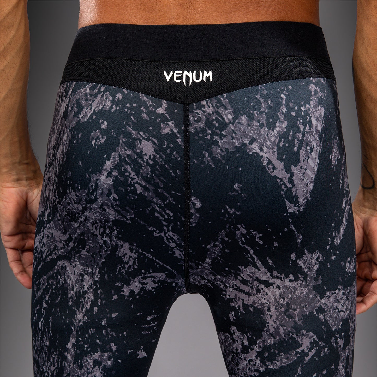 Компрессионные штаны Venum Rage & Workout - Чёрный/Серый