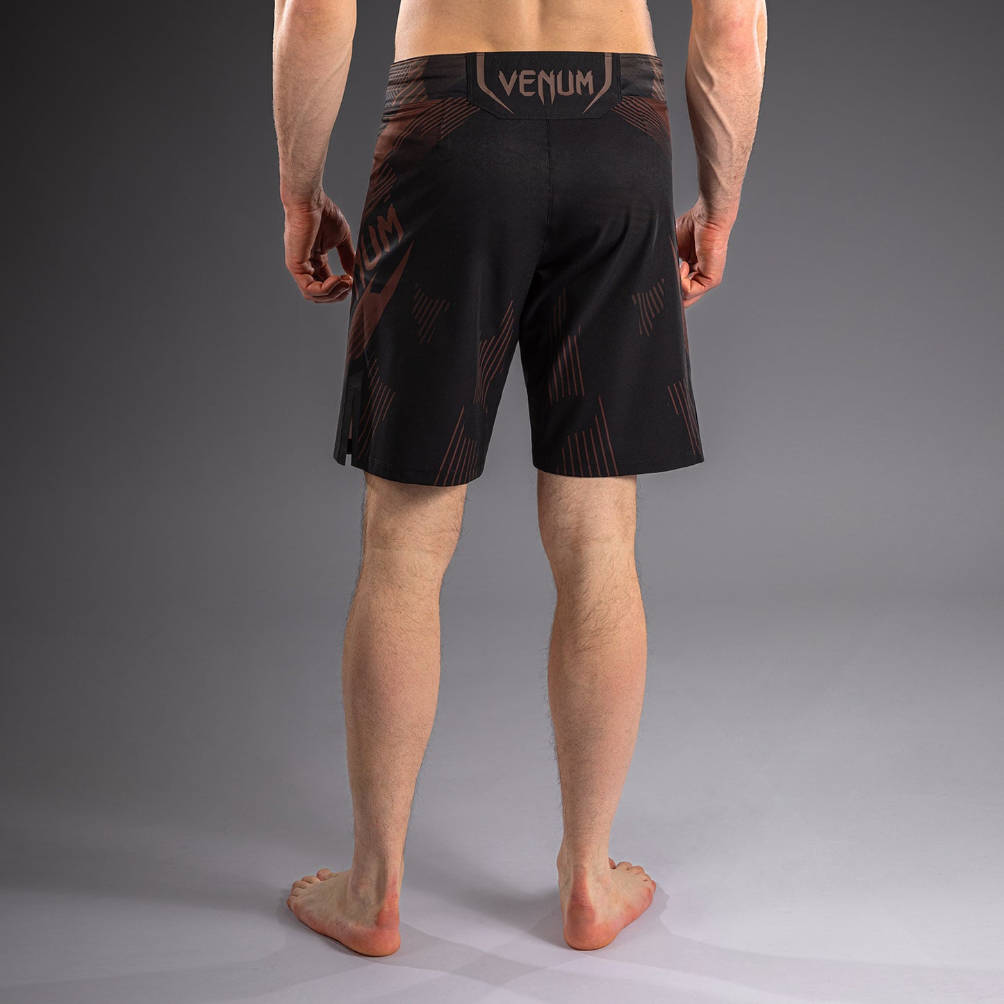 Файтшорты Venum No-Gi 6.0 - Чёрный/Коричневый