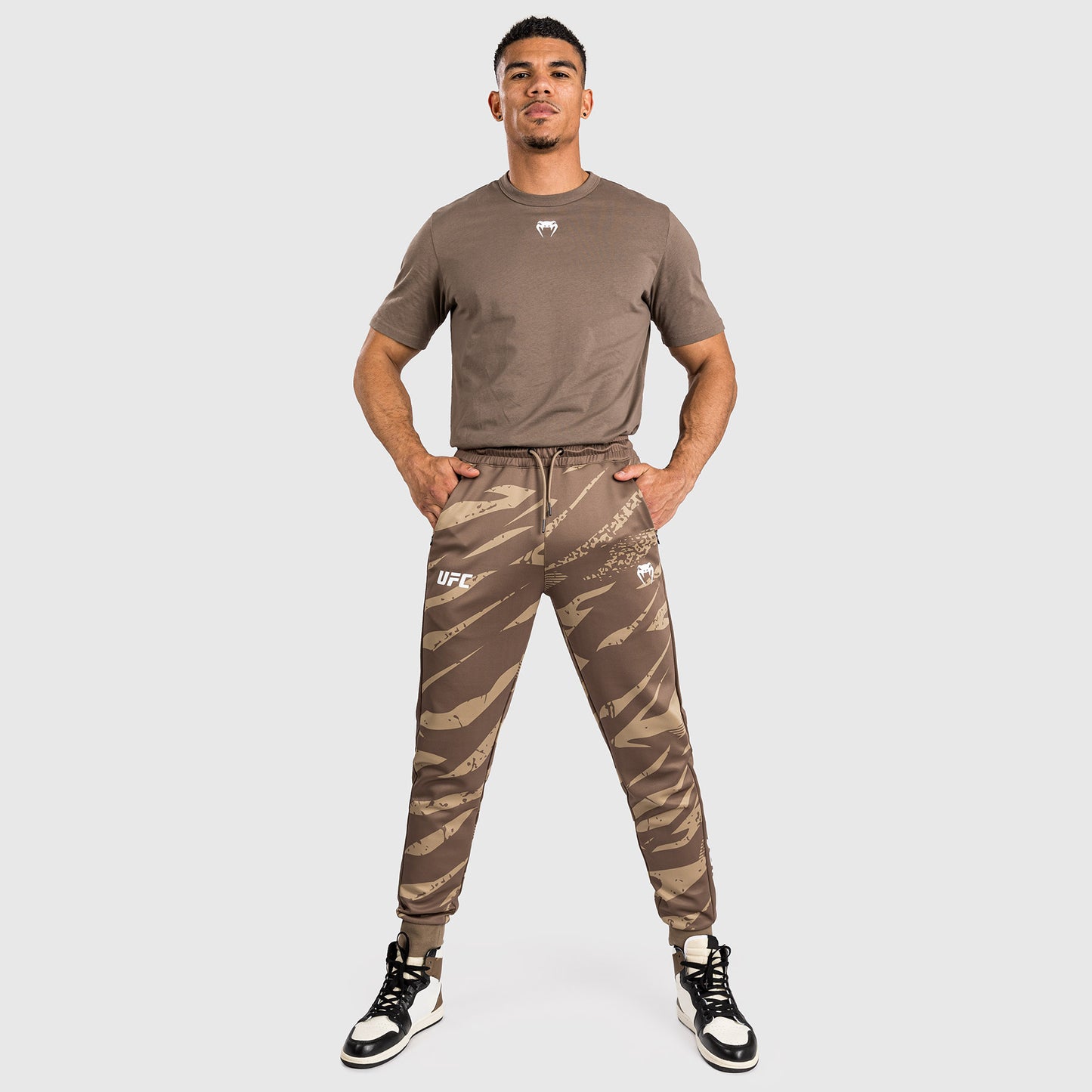 Мужские Брюки UFC Adrenaline By Venum Fight Week - Desert Camo