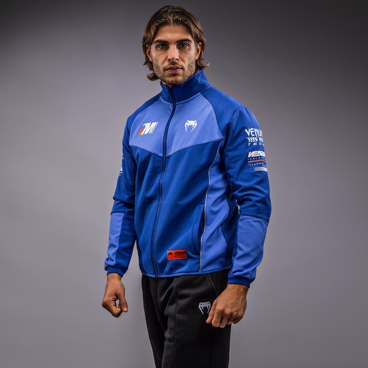 Куртка Venum Motorsport Softshell - Королевский Синий