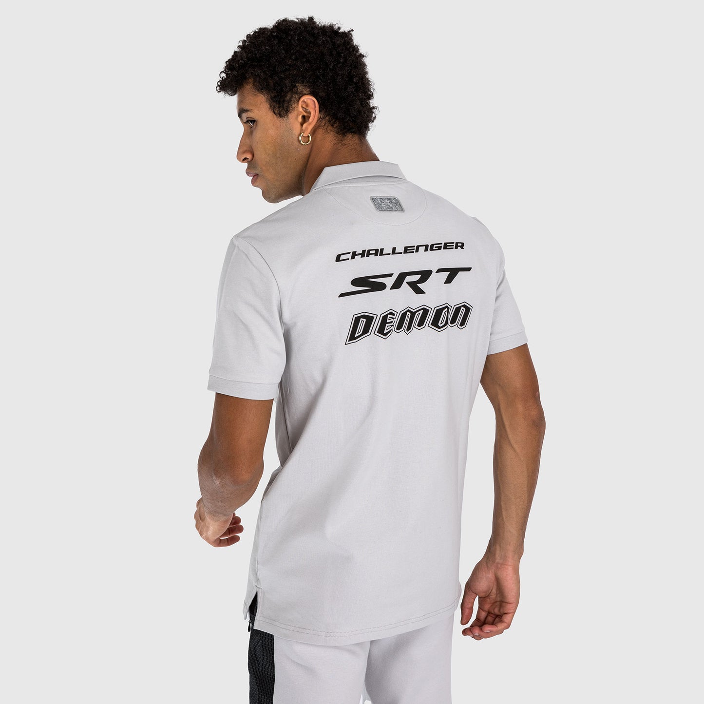 Мужская футболка-поло Venum x Dodge Demon 170 - Серый
