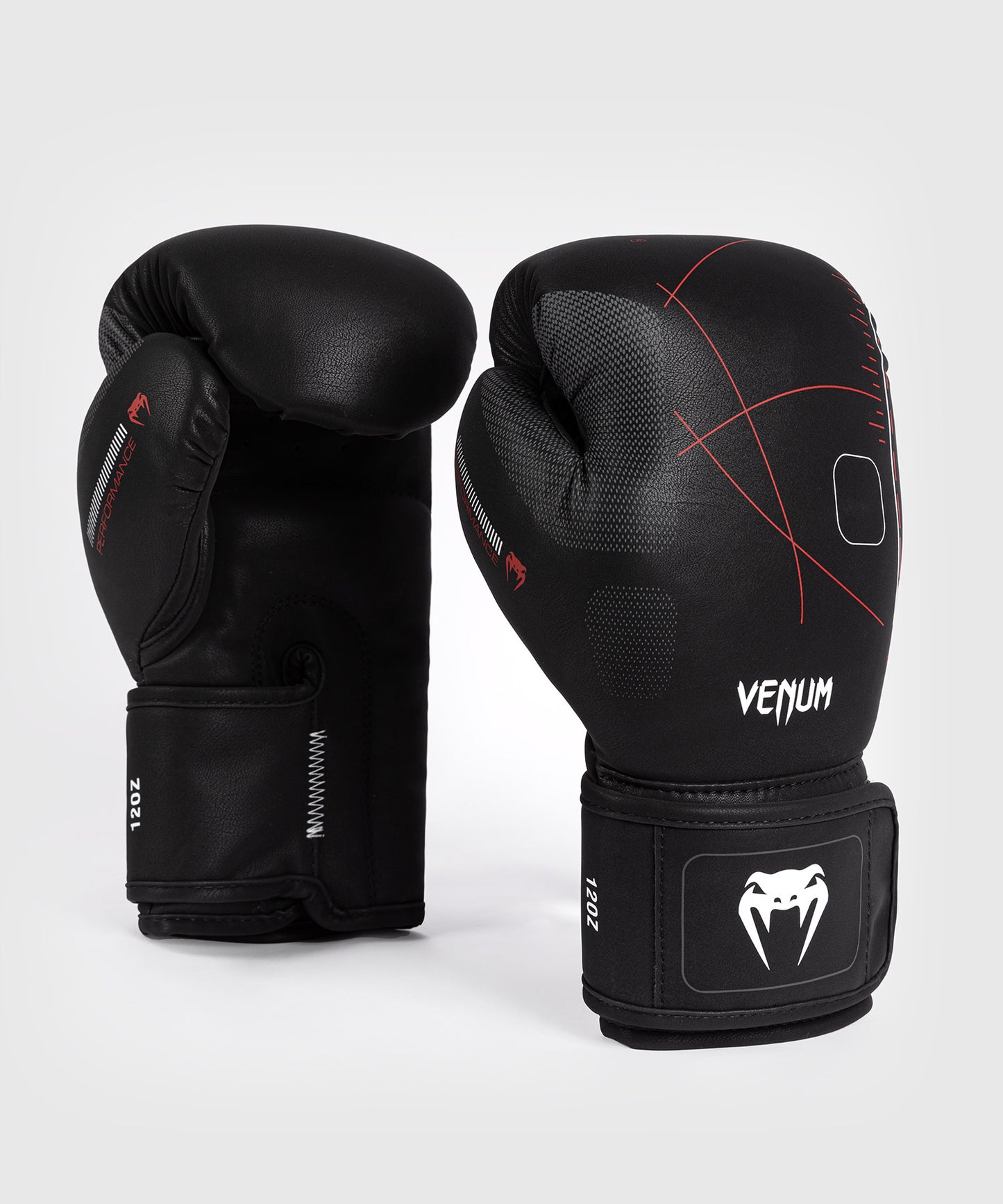 Venum Tactical XT Боксерские перчатки - черный/огненно-красный