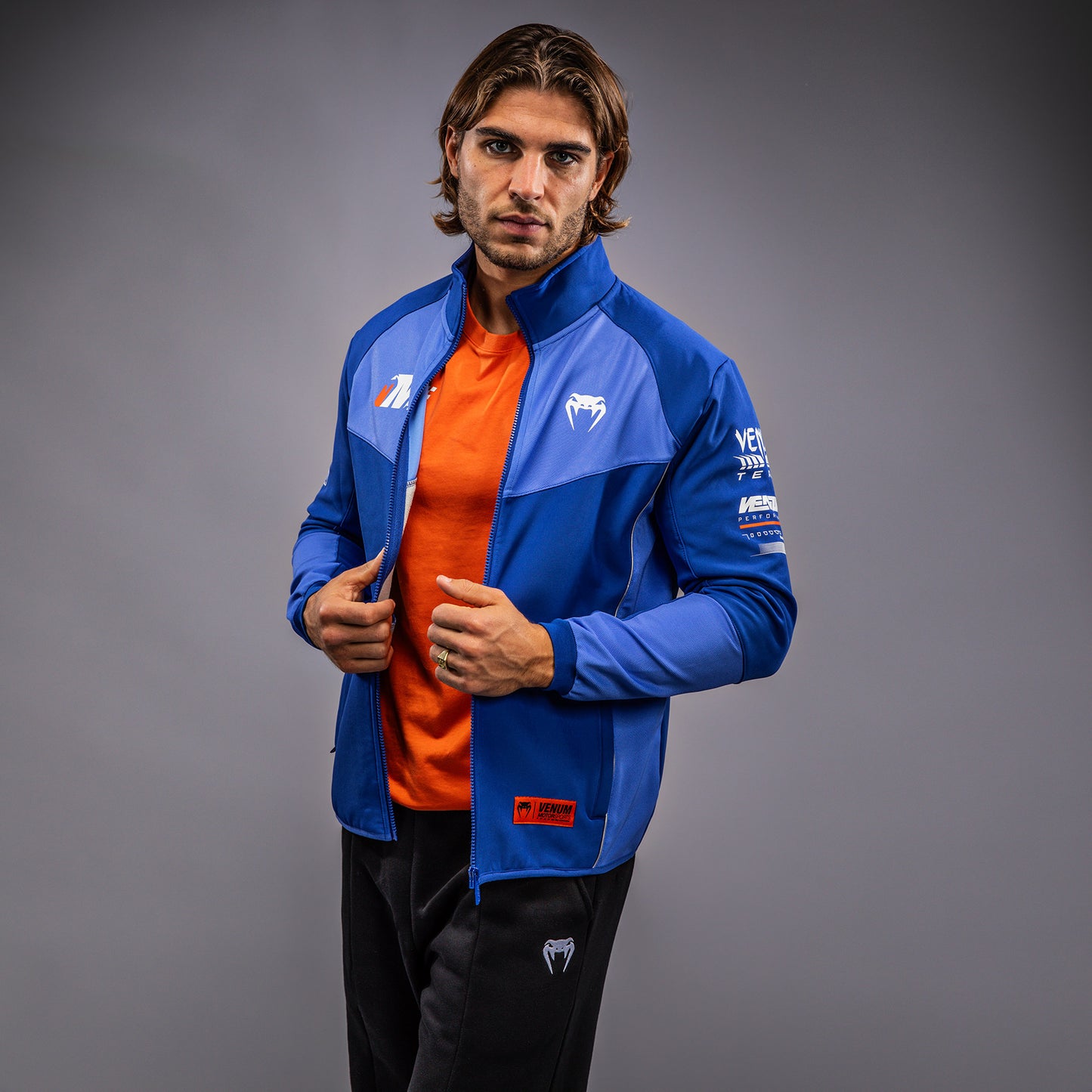 Куртка Venum Motorsport Softshell - Королевский Синий