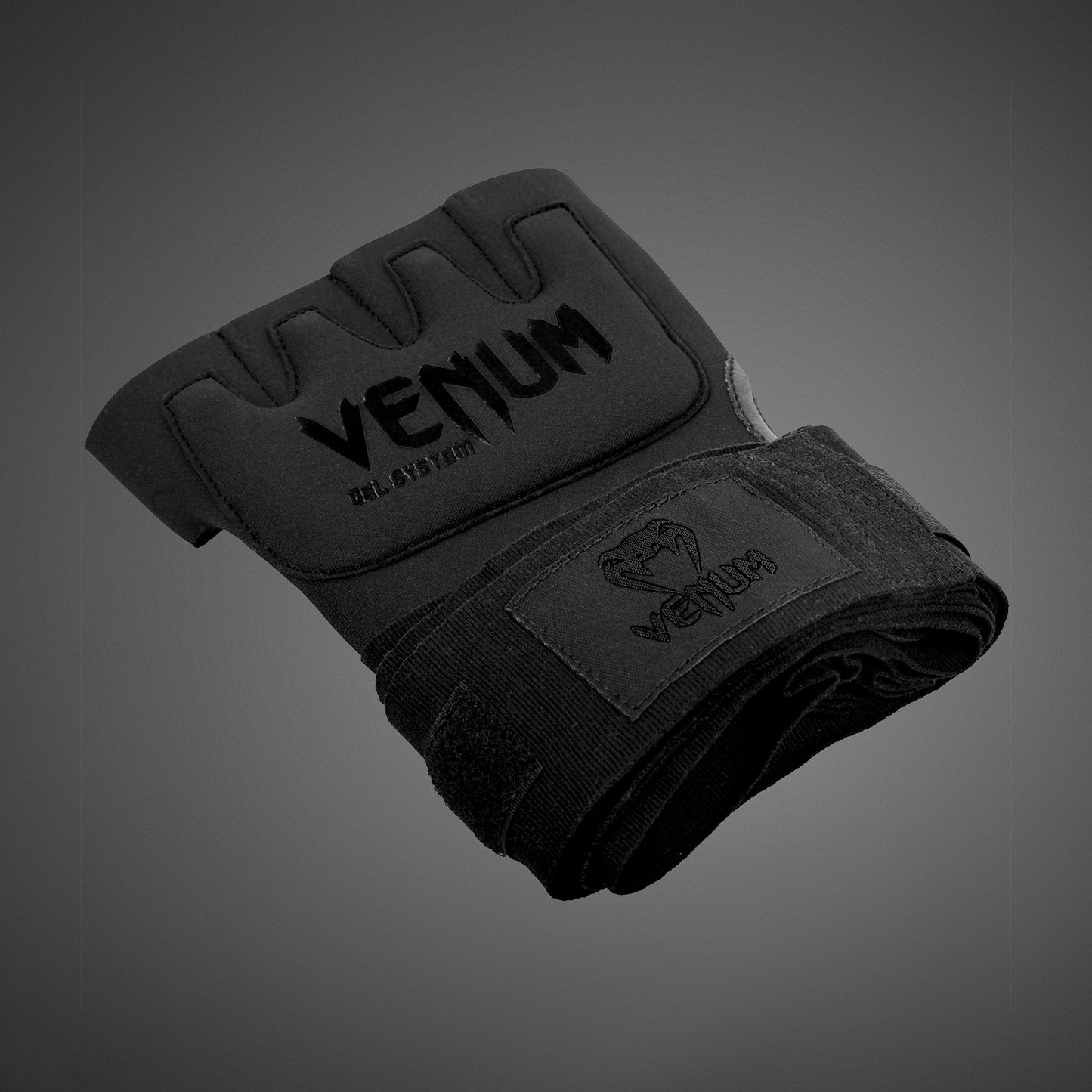 Venum Gel Kontact быстрые обмотки - черный/черный