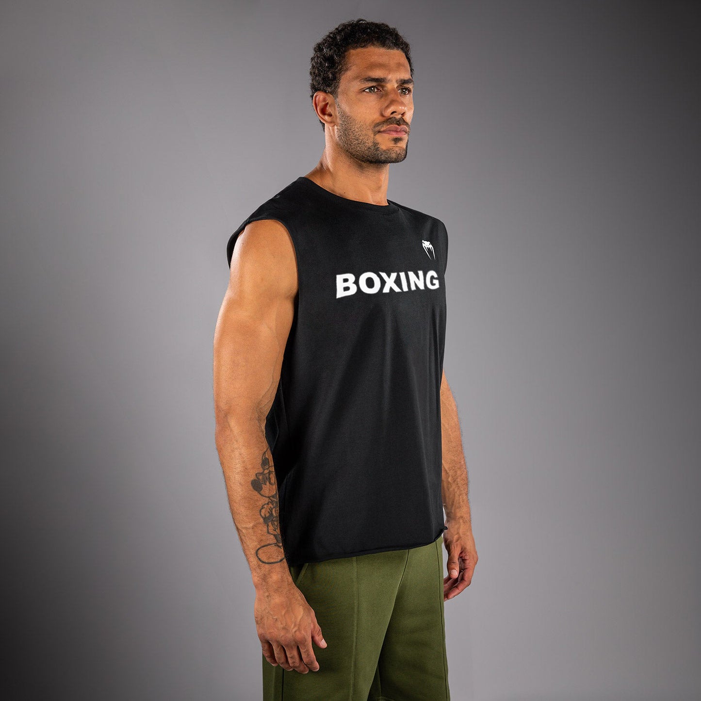 Футболка без рукавов Venum Boxing VT – Чёрный