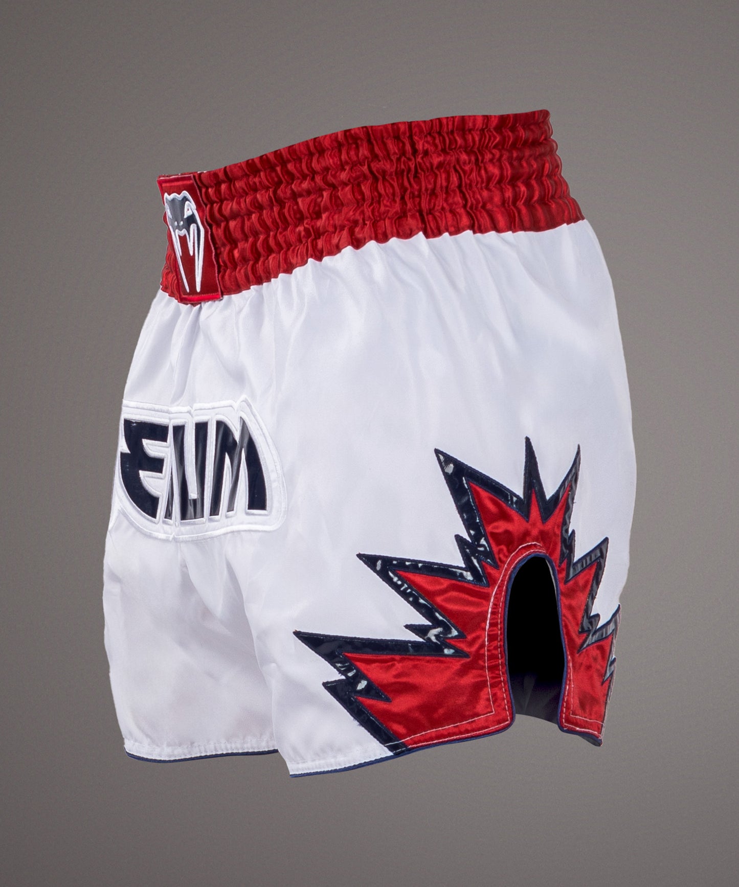 Шорты Venum Inferno Muay Thai - бело-красные