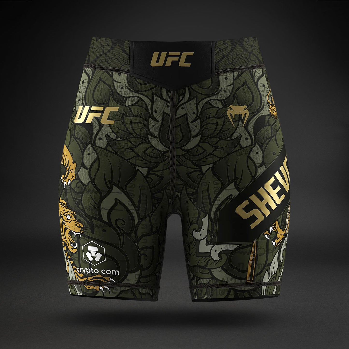 UFC Unrivaled by Venum Valentina Shevchenko Женские шорты Vale Tudo Short - зеленый