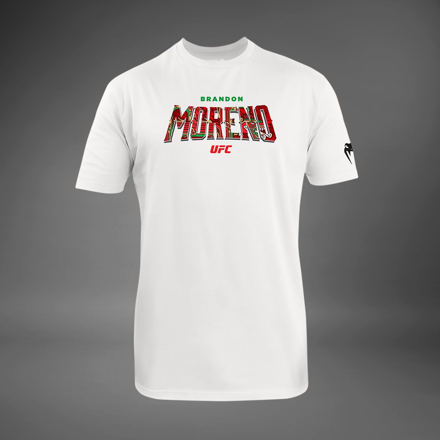 UFC Unrivaled by Venum Brandon Moreno Унисекс Футболка - Белая