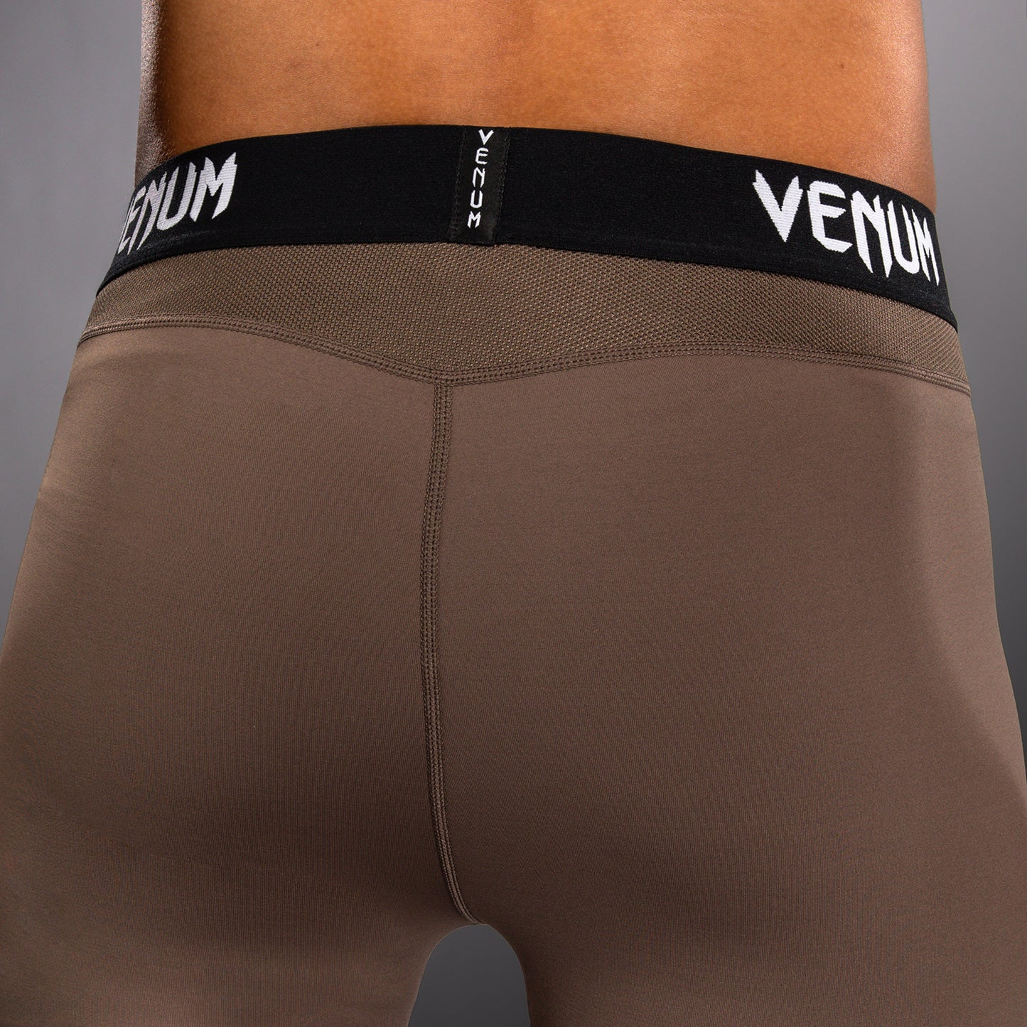 Мужские функциональные компрессионные штаны Venum UFC Unity by Venum Authentic Fight Week - Коричневый