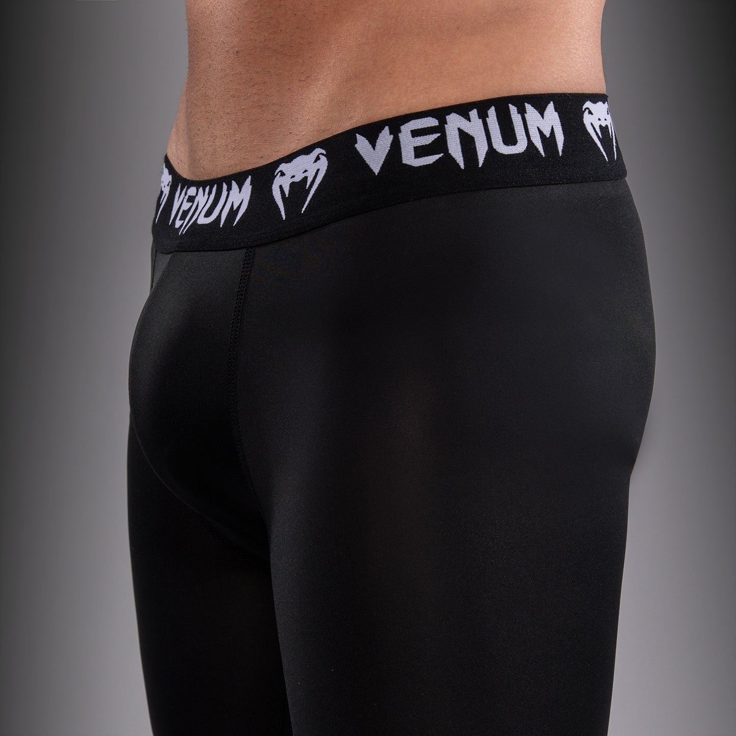 Мужские функциональные компрессионные шорты Venum UFC Unity by Venum Authentic Fight Week - Чёрный