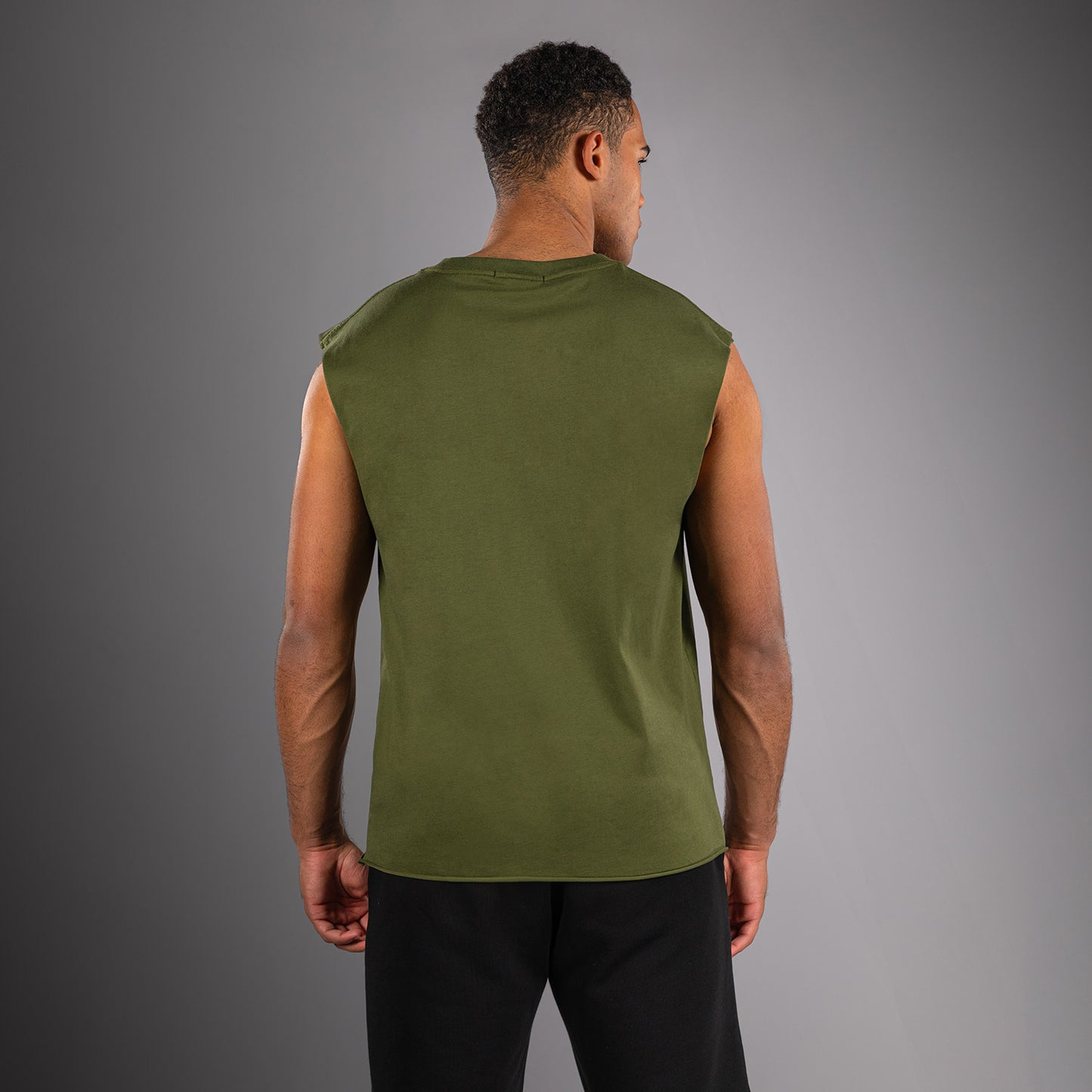 Хлопковая футболка Venum Boxing VT – Милитари грин