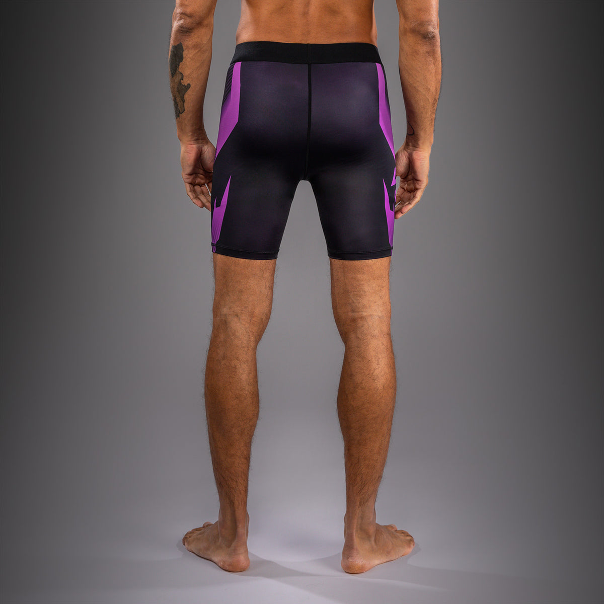 Компрессионные шорты Venum No-Gi 6.0 Vale Tudo - Чёрный/Фиолетовый