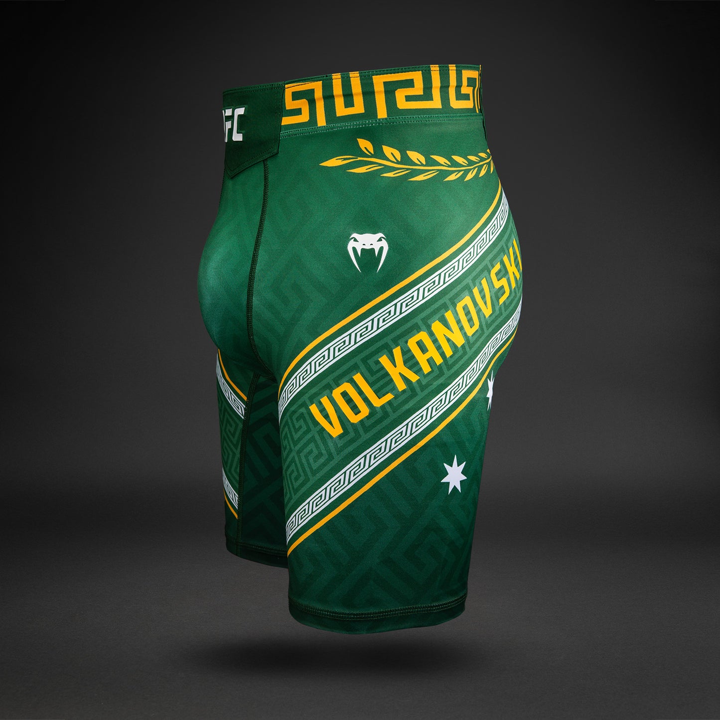 Мужские шорты UFC Unrivaled by VENUM Green Alexander Volkanovski Vale Tudo Short
