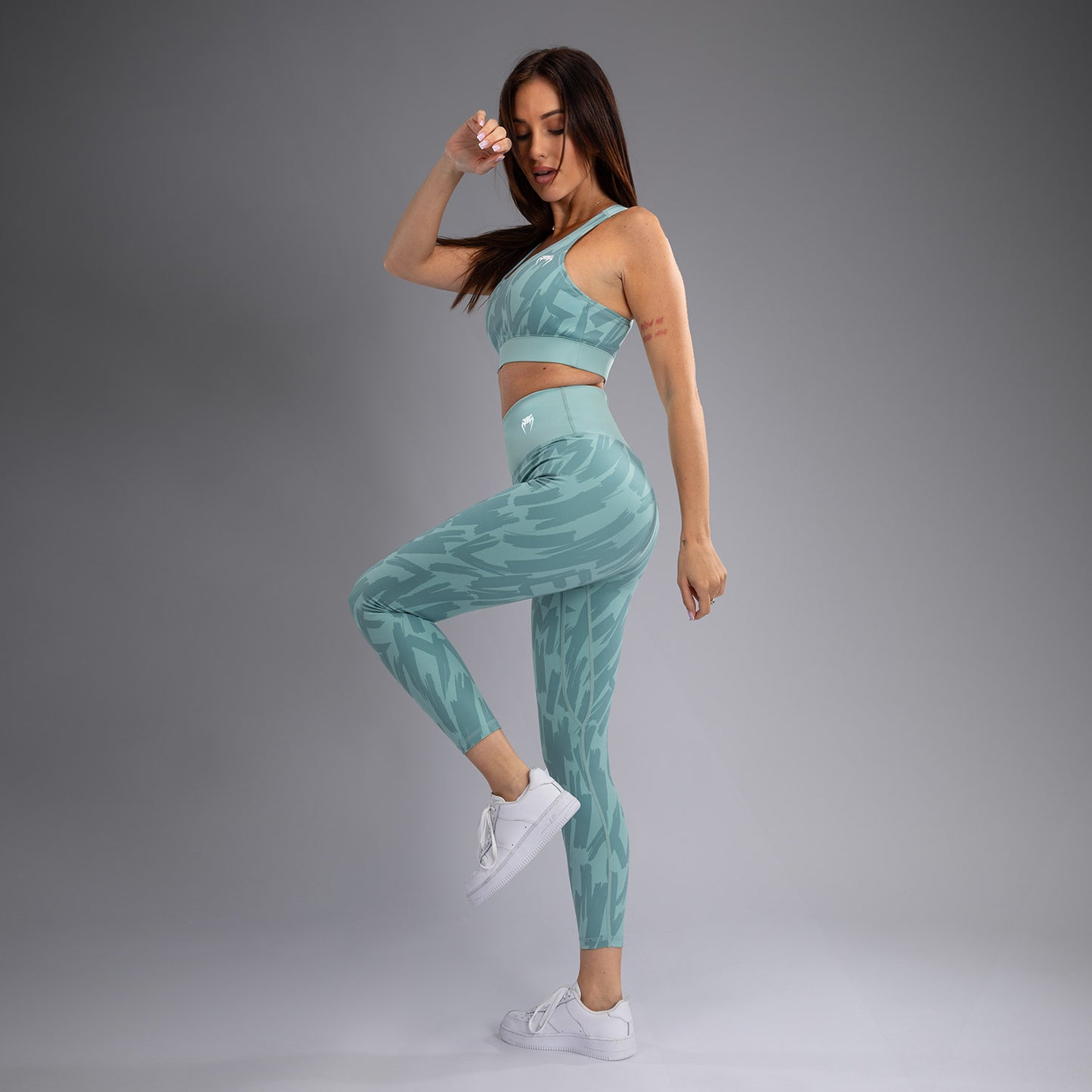 Женские леггинсы Venum Graffiti Leggings 7/8 - Aqua