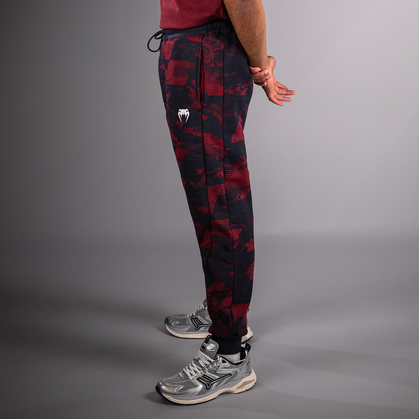 UFC Zenith by Venum Authentic Fight Week Брюки Мужские - Темно-синий/бордовый/серебристый