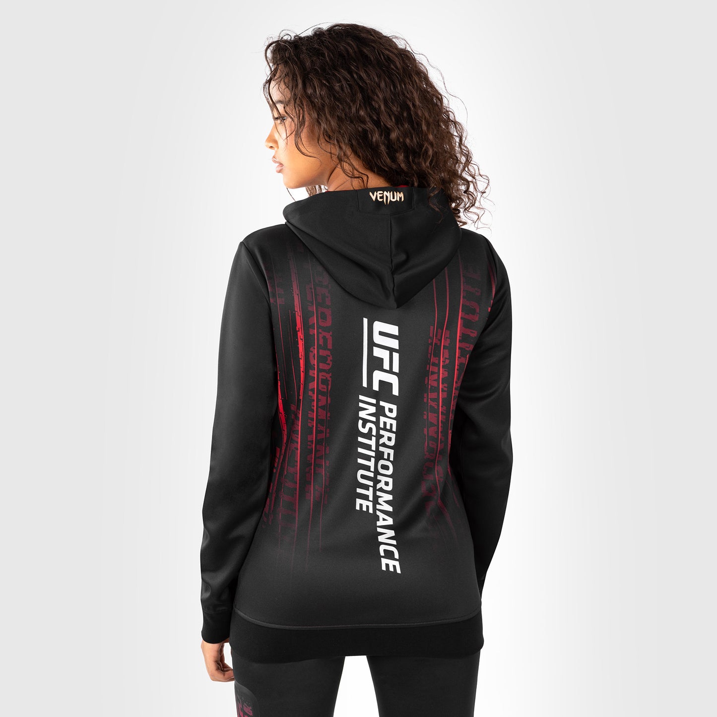 UFC Venum Performance Institute 2.0 Толстовка на молнии для женщин - черный/красный