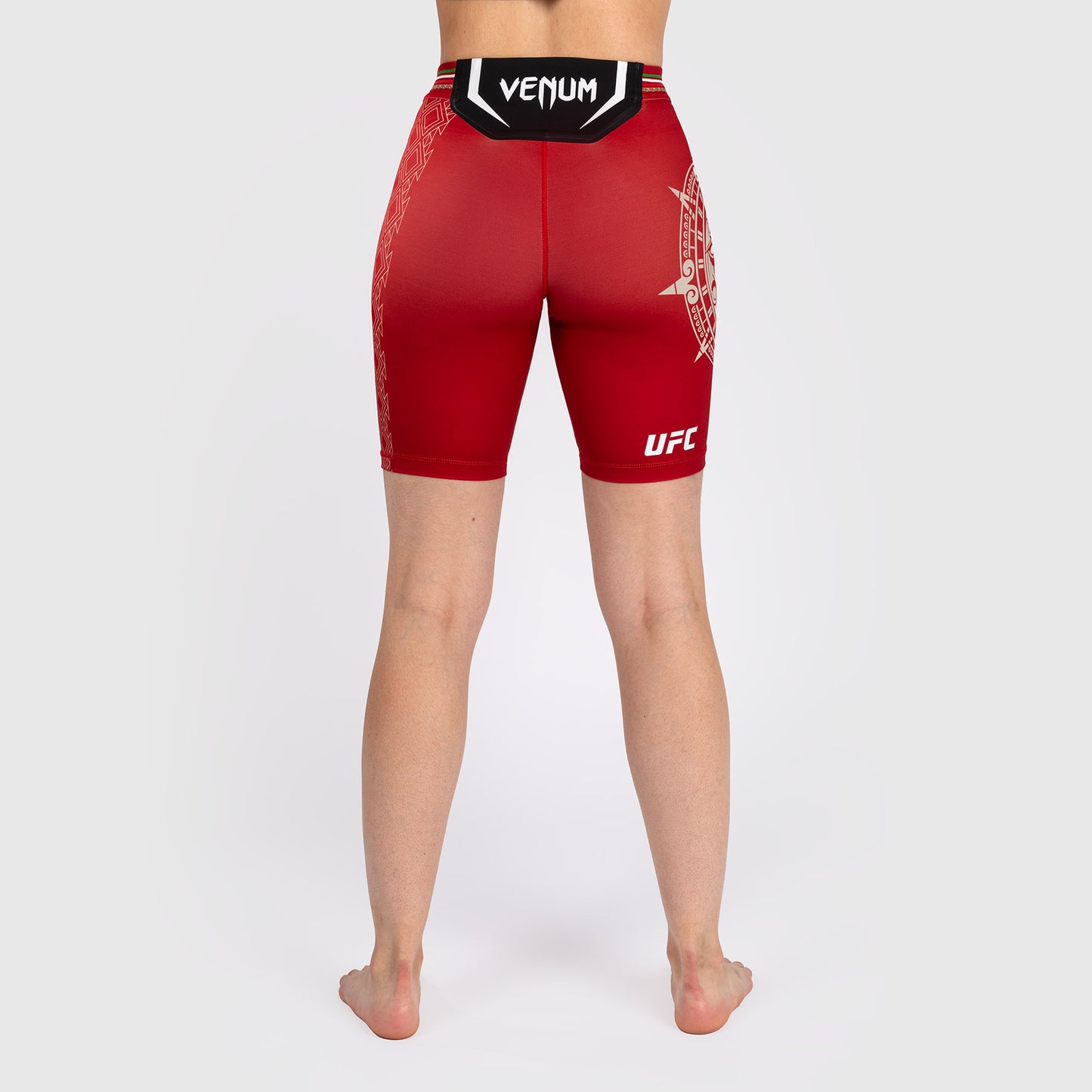 Noche UFC by Venum Authentic Fight Night Женские шорты Vale Tudo, удлиненный крой, красный