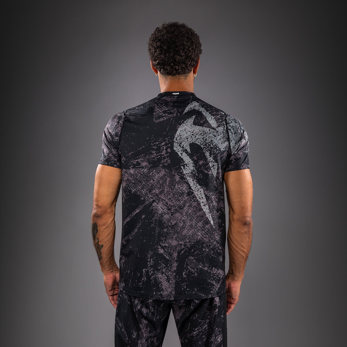 Футболка Dry Tech Venum Rage & Workout - Чёрный/Серый