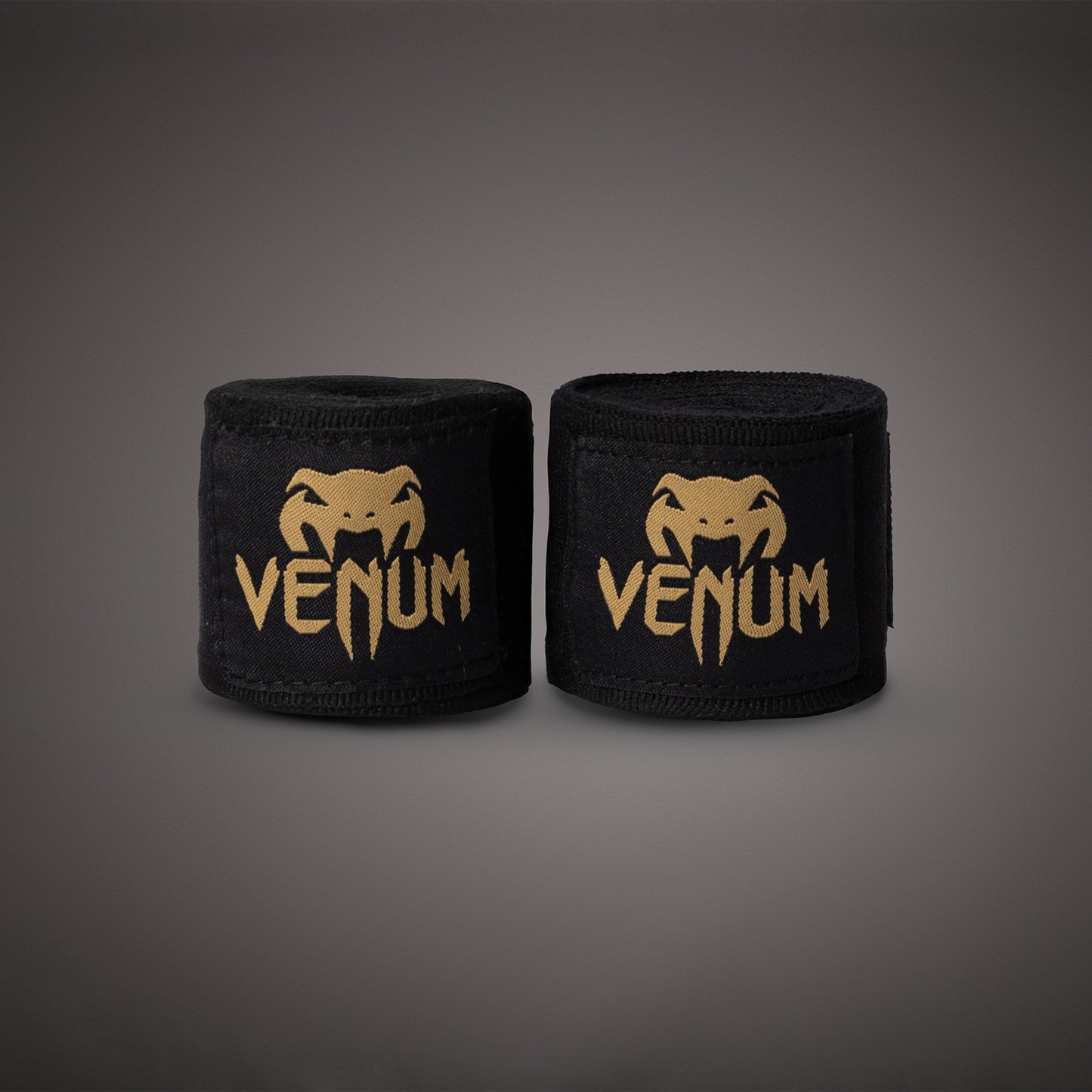 Venum Kontact Boxing Боксерские Бинты - Черный/Золотой - 2.5m (98 in)