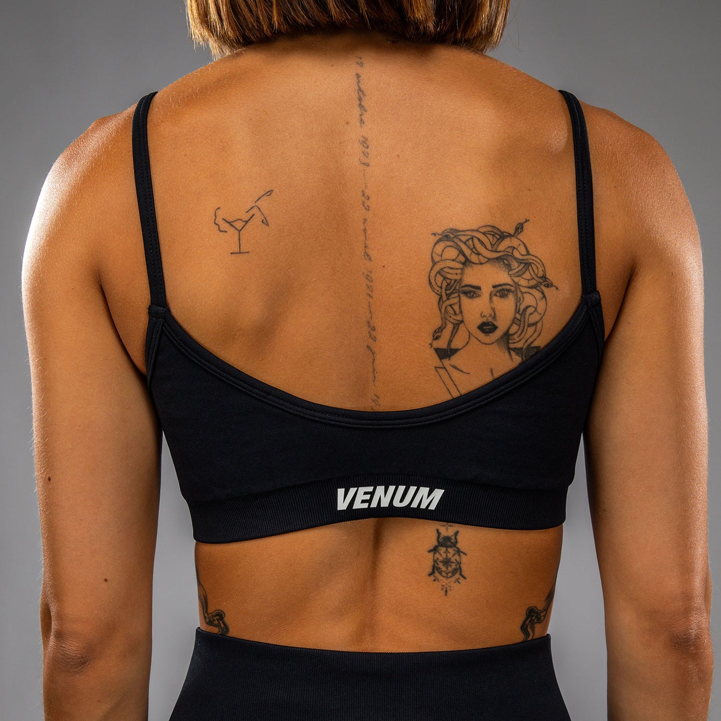 Спортивный бюстгальтер Venum Sculpt – Чёрный/Белый