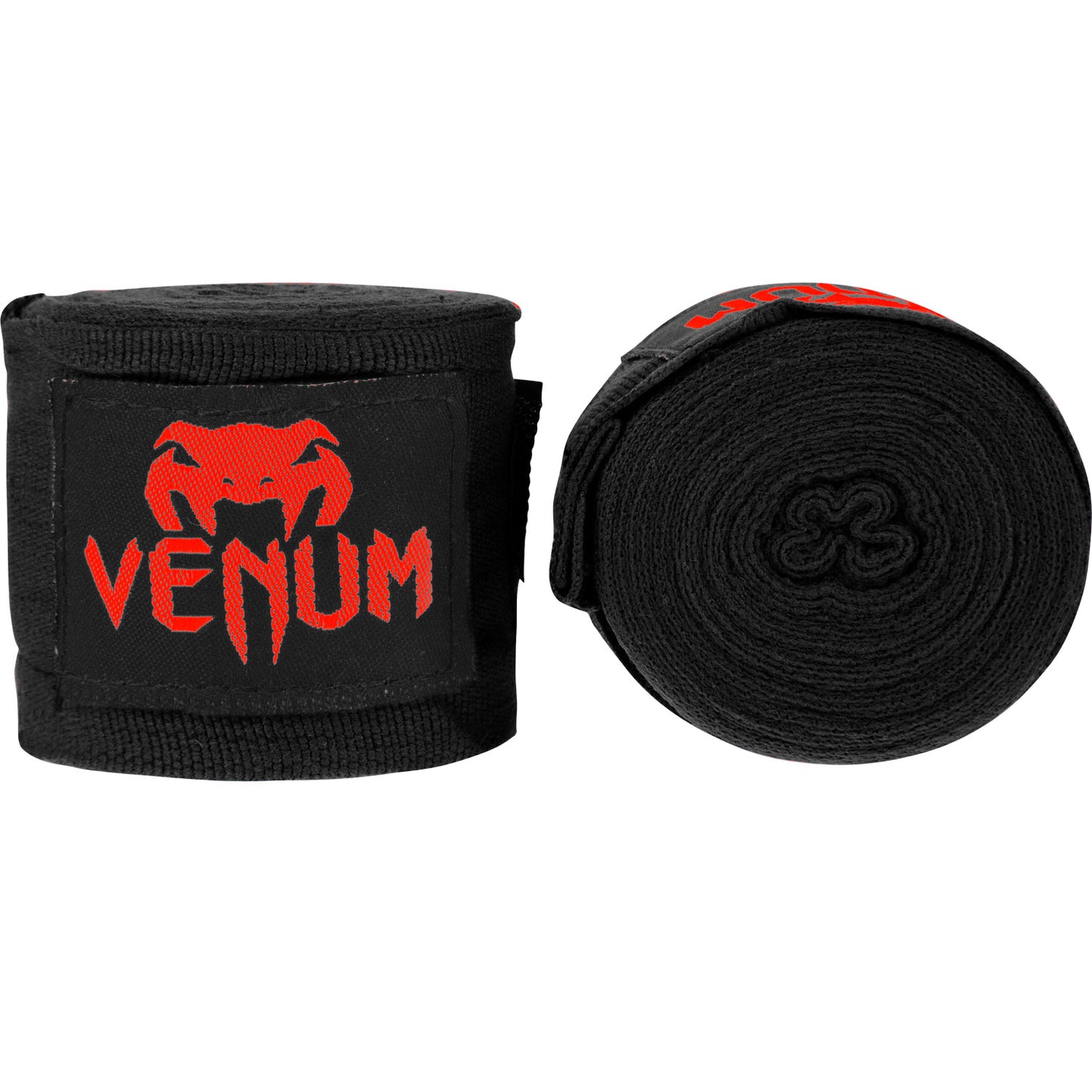 БОКСЕРСКИЕ БИНТЫ VENUM KONTACT – 4М - ЧЕРНЫЙ/КРАСНЫЙ