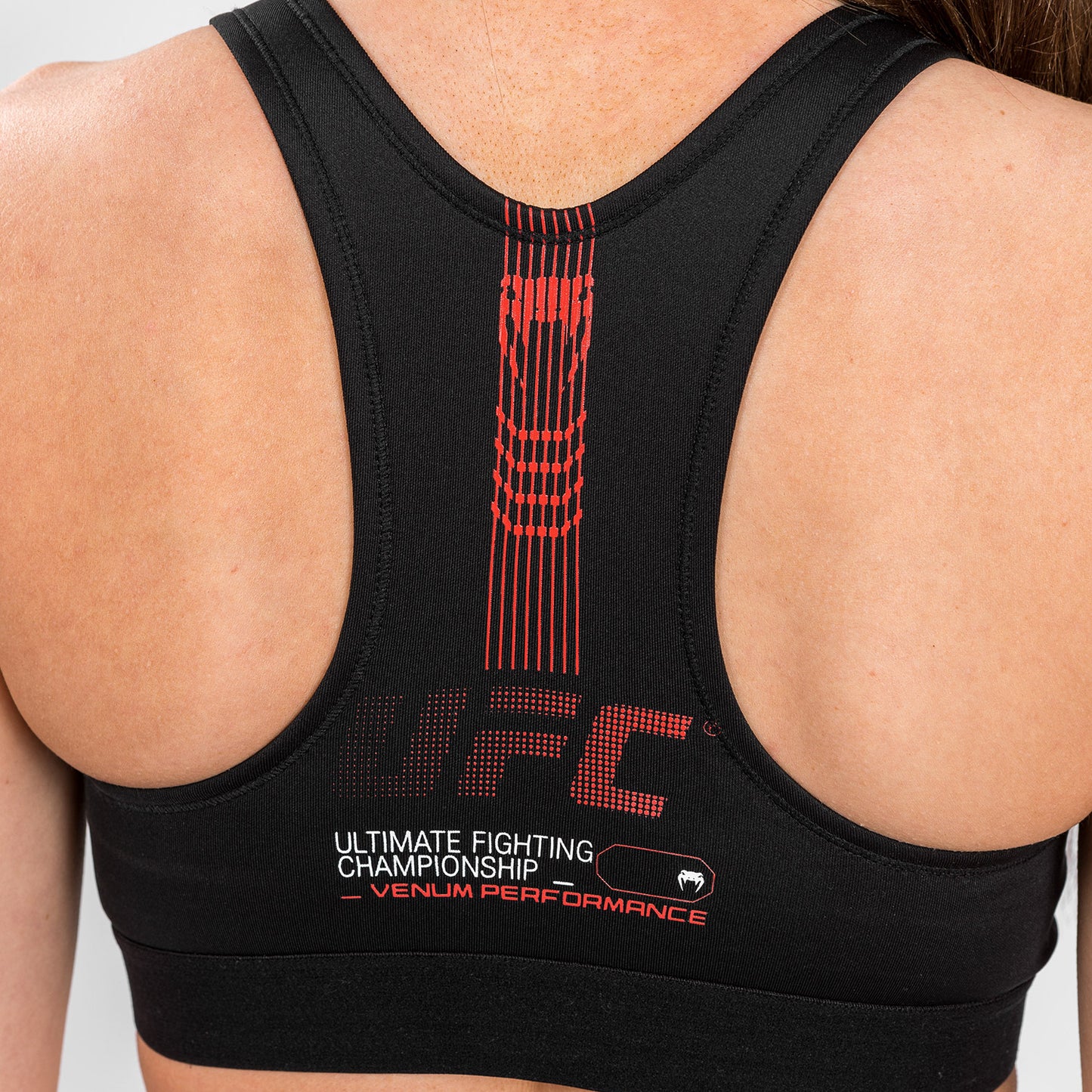 UFC Adrenaline by Venum Fight Week Женский спортивный бюстгальтер - черный