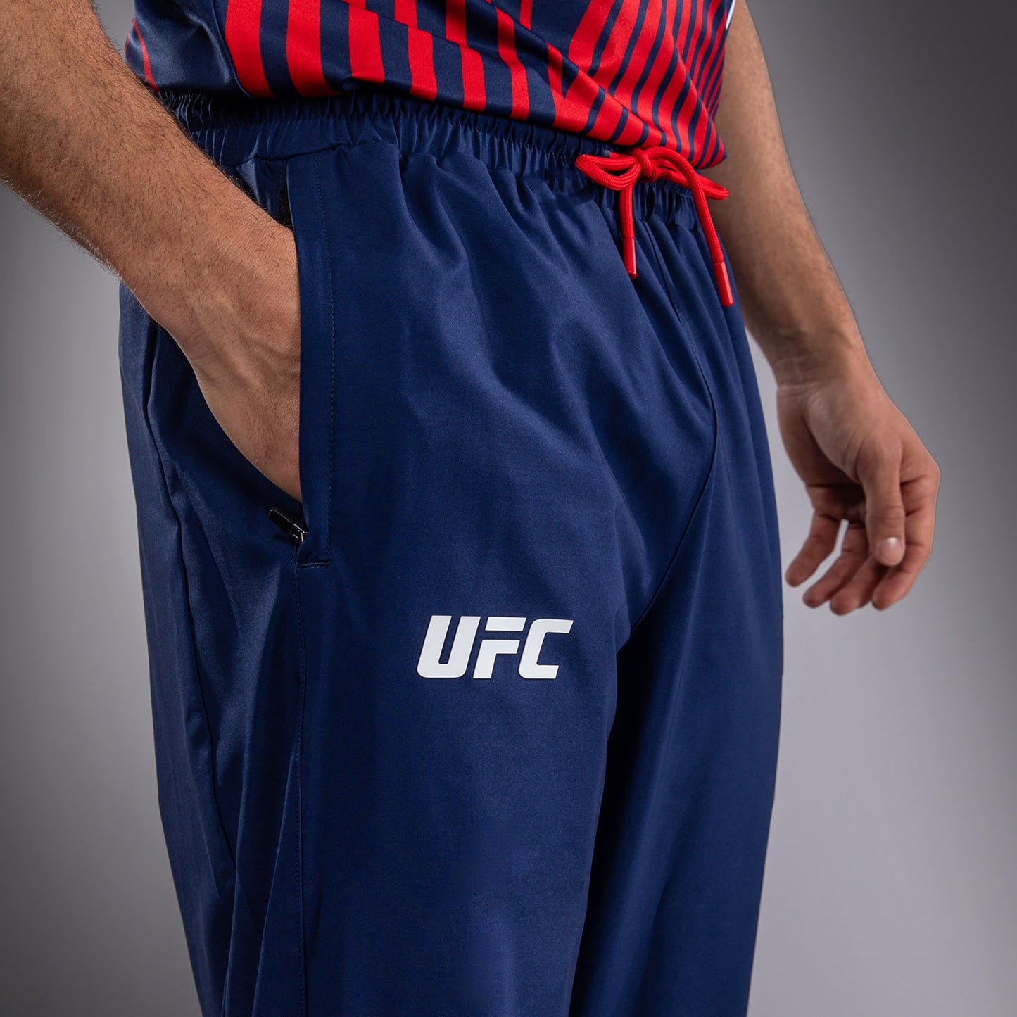Official UFC Freedom 250 by Venum Authentic Fight Night Брюки Walkout для мужчин - Синий