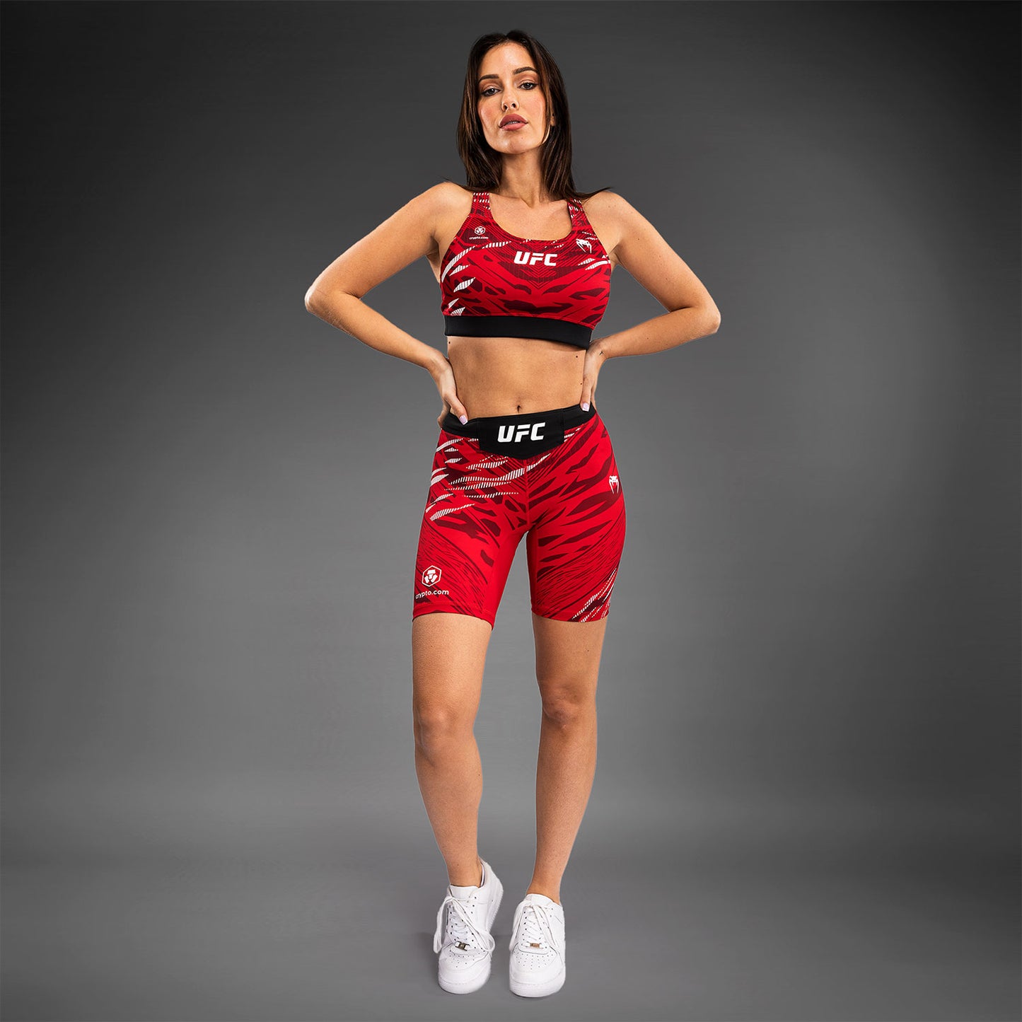 Спортивный бюстгальтер UFC Fusion by Venum Authentic Fight Night для женщин - Red