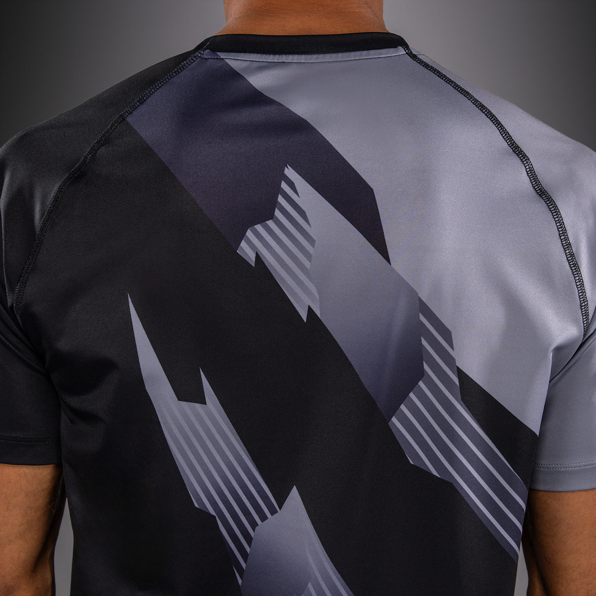 Рашгард Venum No-Gi 6.0 Dry Tech - Чёрный/Серый