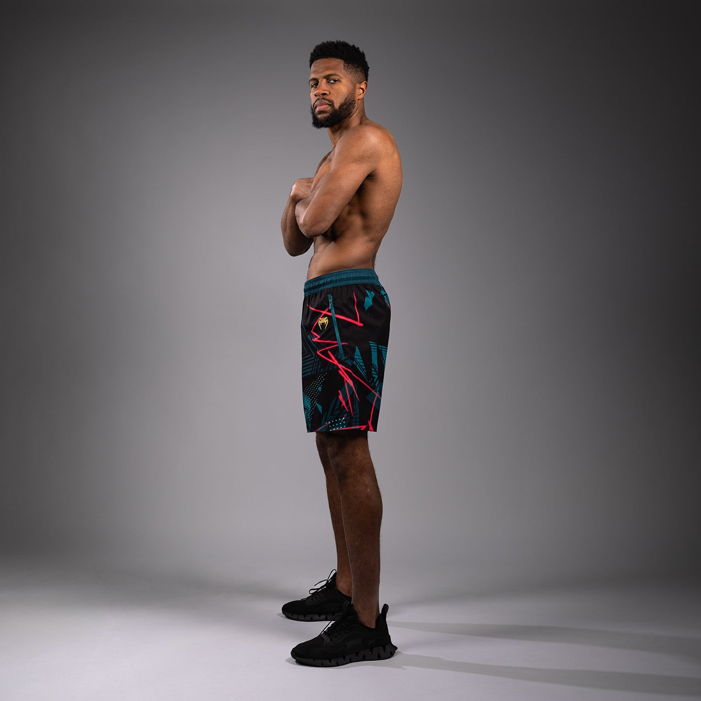 UFC Fusion By Venum Miami Edition Fight Week Мужские шорты для тренировок – Черный
