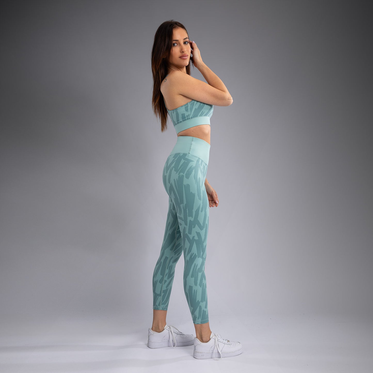 Женские леггинсы Venum Graffiti Leggings 7/8 - Aqua