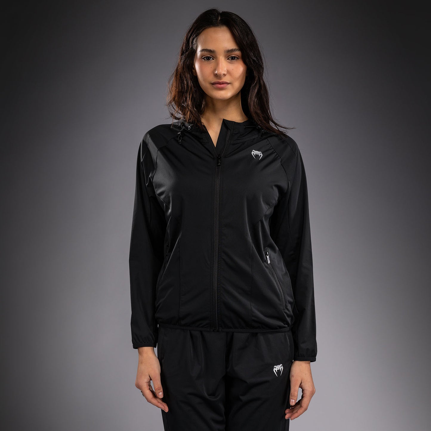 Спортивная куртка Venum Contender Aero для женщин – Чёрный