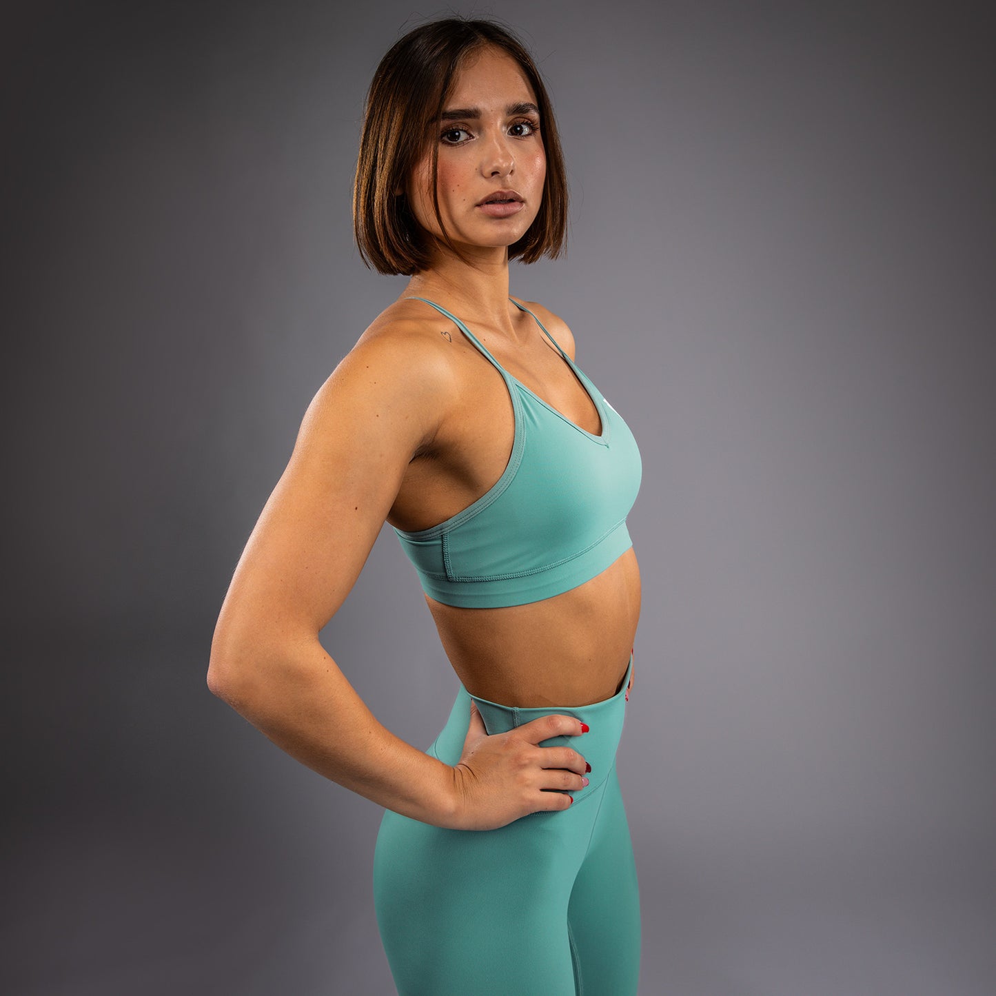 Спортивный бра для женщин Venum Essential Low Impact - Аквамарин