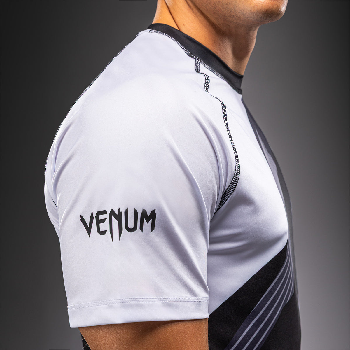 Футболка Dry Tech Venum No-Gi 6.0 - Чёрный/Белый